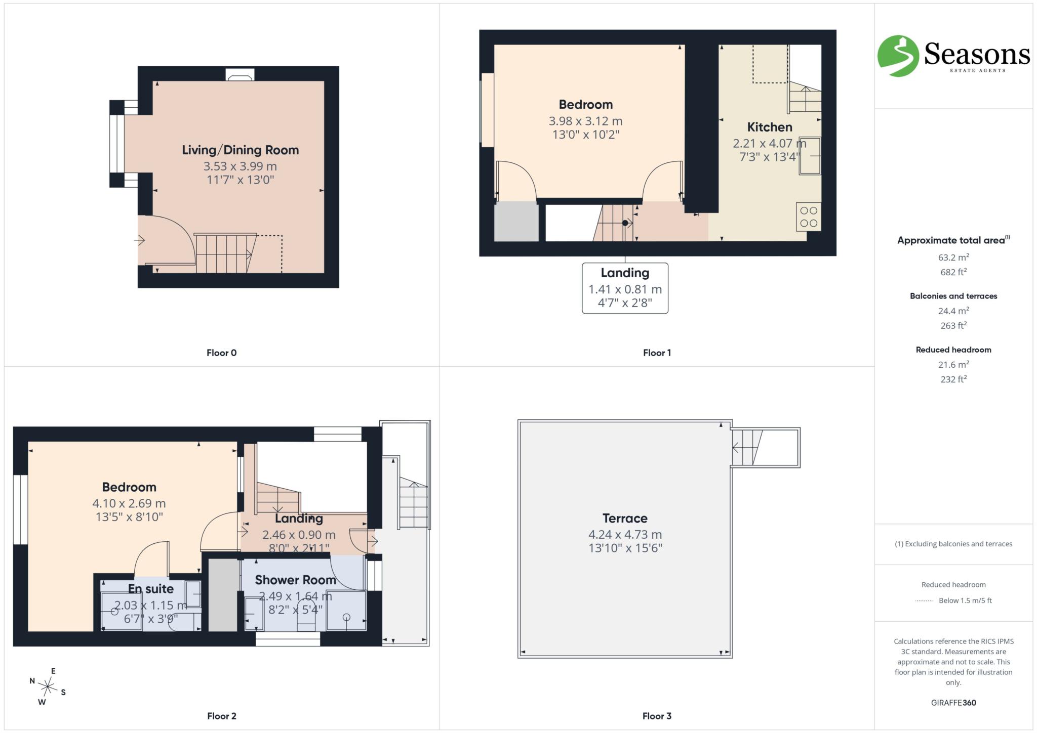 Landaviddy Lane, Looe floorplan