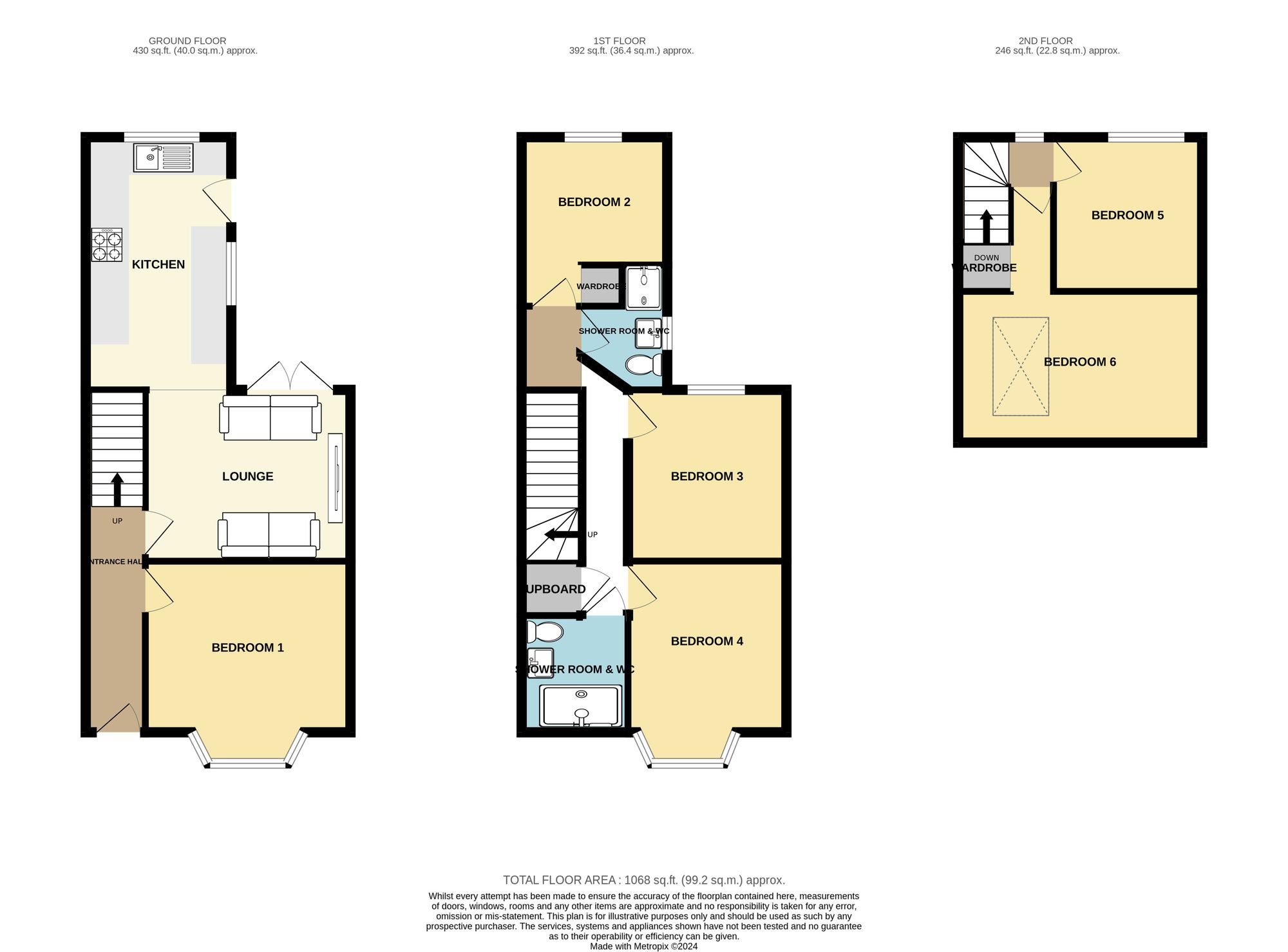 71, Latimer Road, Exeter floorplan