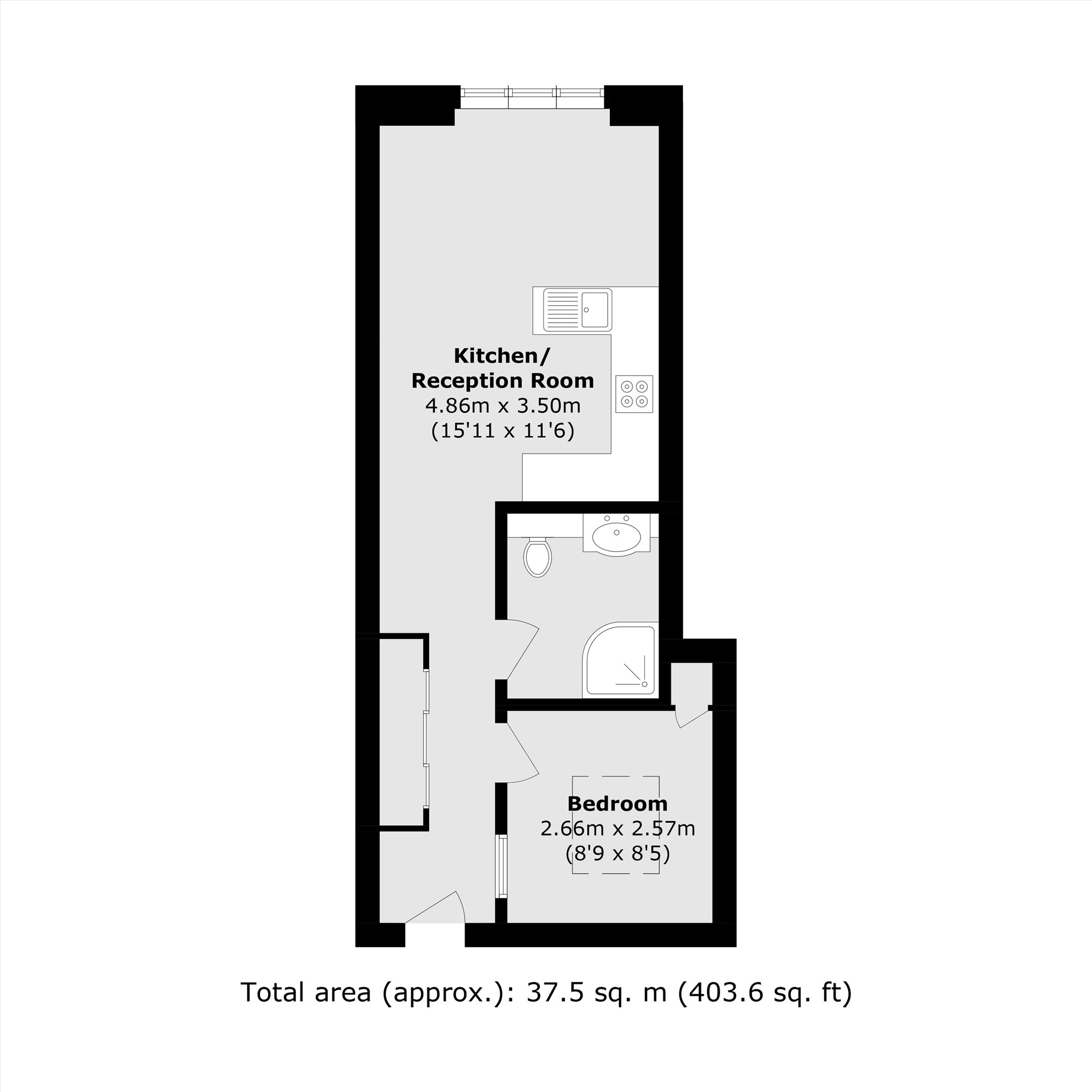 Flat 23, Globe House, 1, Chertsey Road, Twickenham floorplan
