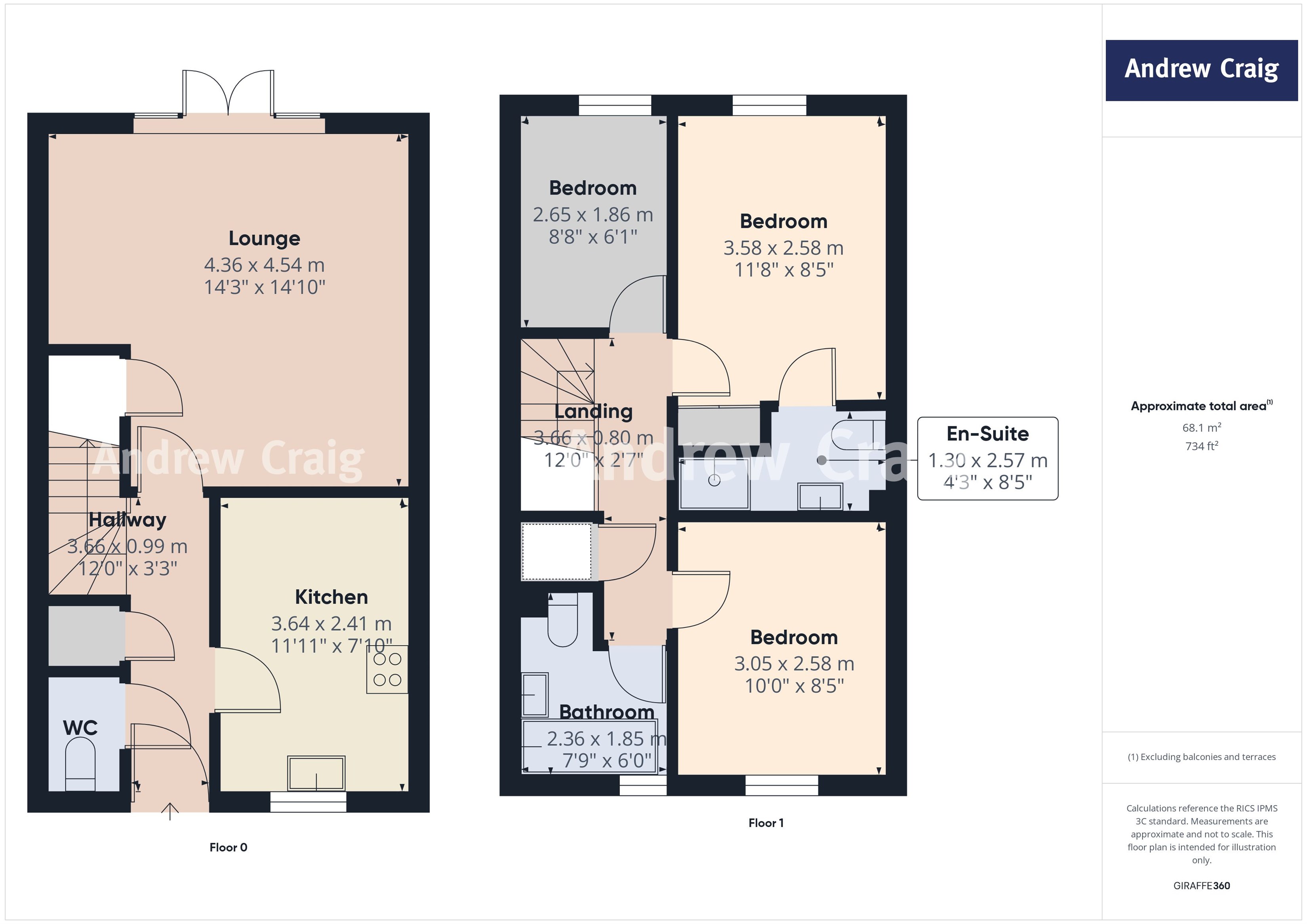 43 Portrush Drive, Hebburn floorplan