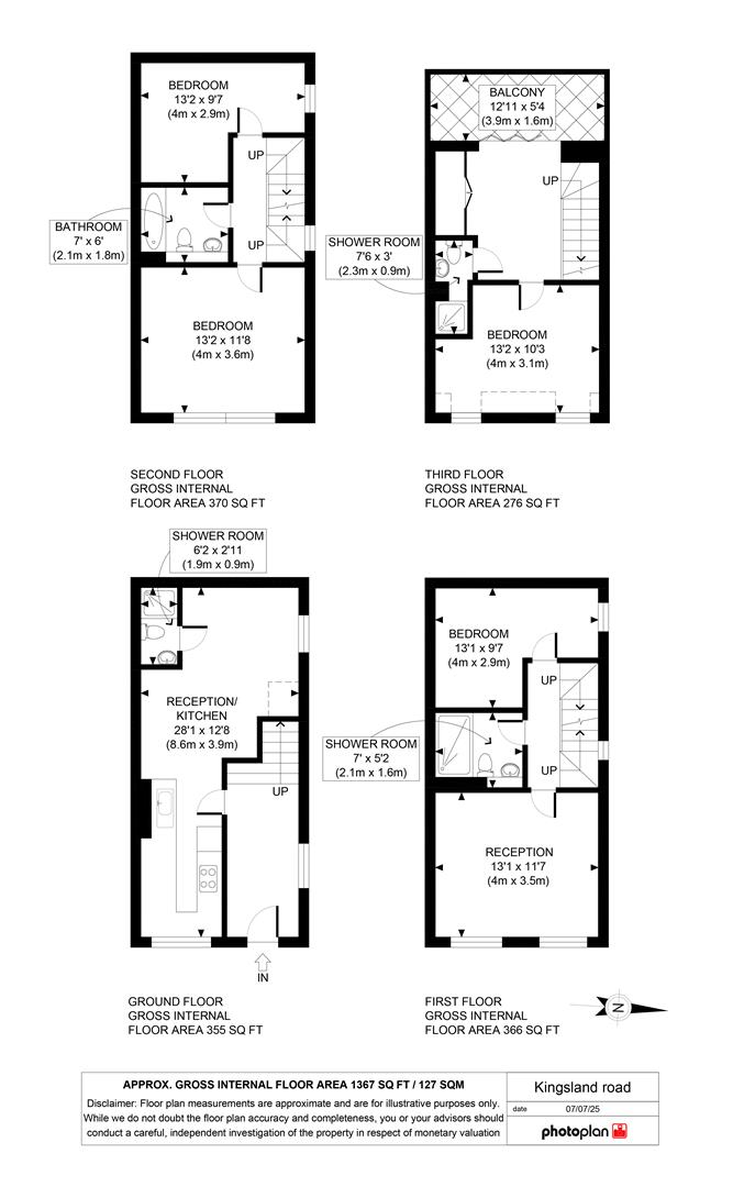 Kingsland 5 bed, Kingsland Road, London floorplan