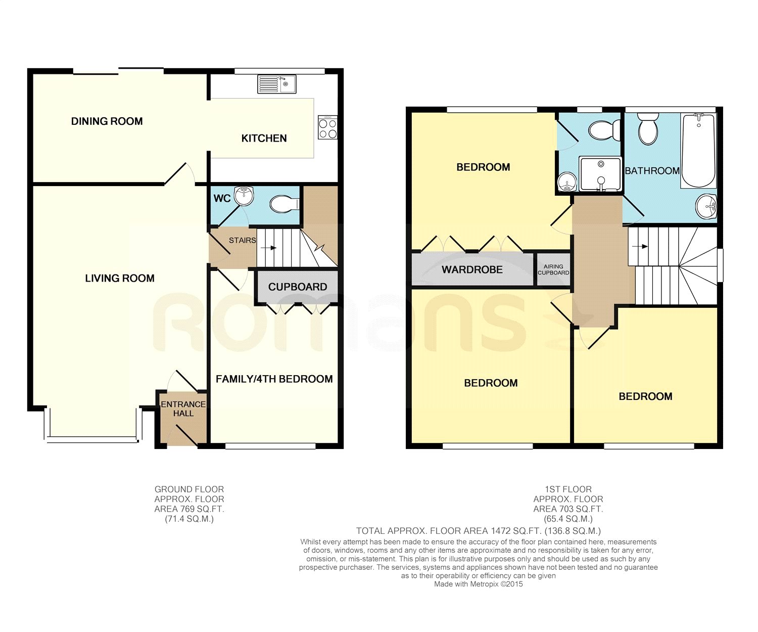 3 Bedrooms Detached house for sale in Sunderland Close, Woodley, Reading RG5