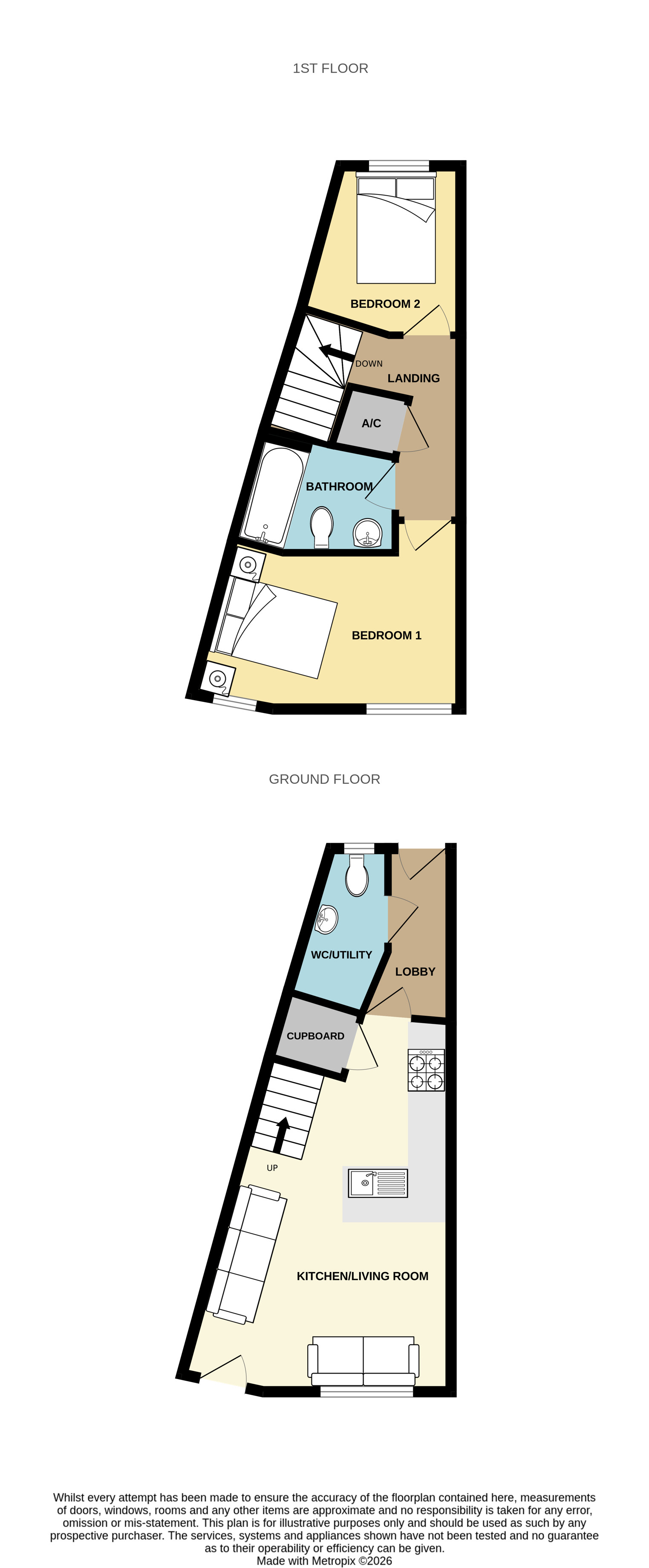 7, Broadmeads, Langport floorplan
