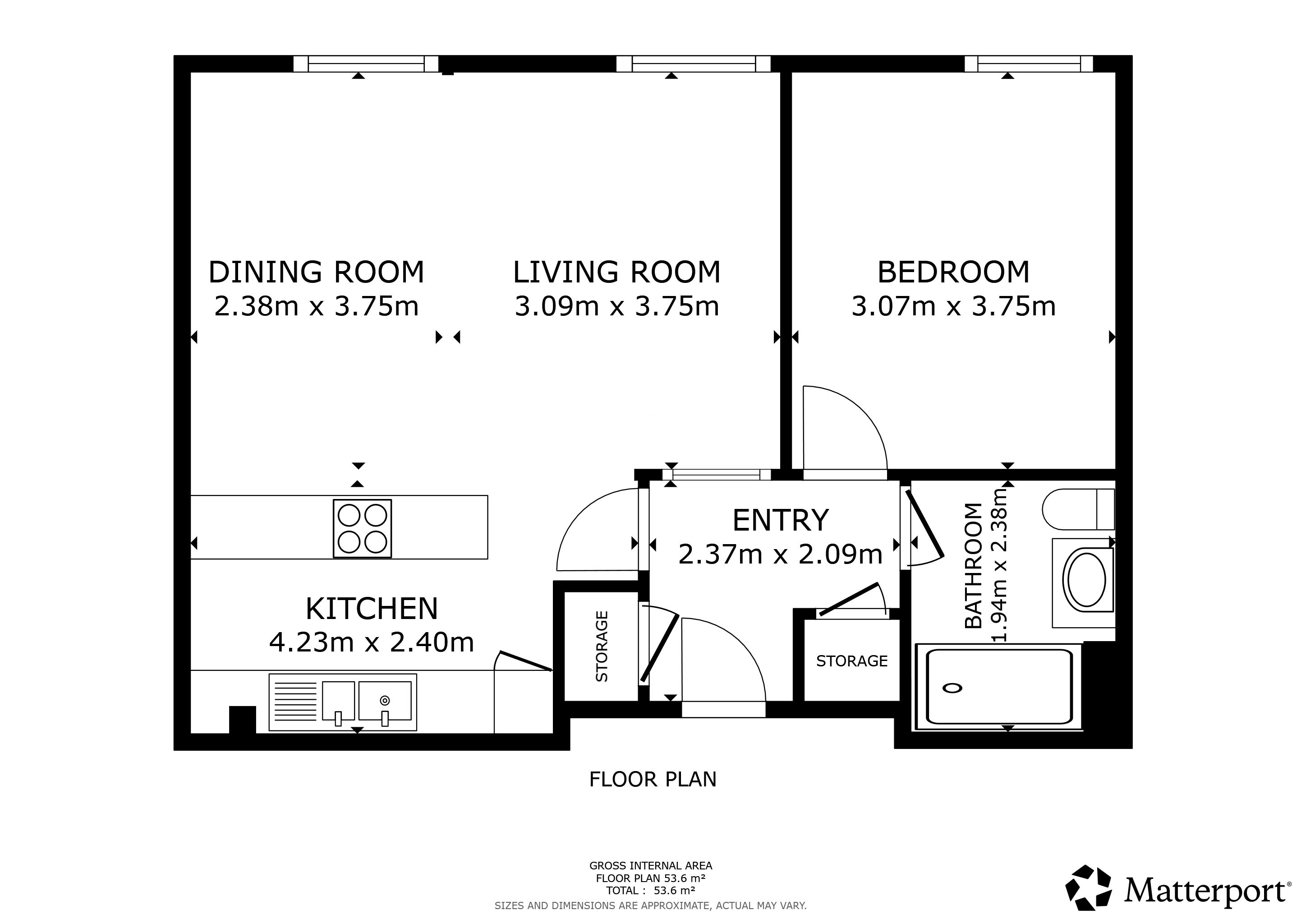 Chorlton Mill, Manchester floorplan