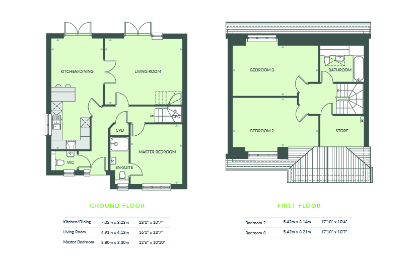 Plot 31, The Holly, Little Orchard,, Tavistock, Devon floorplan