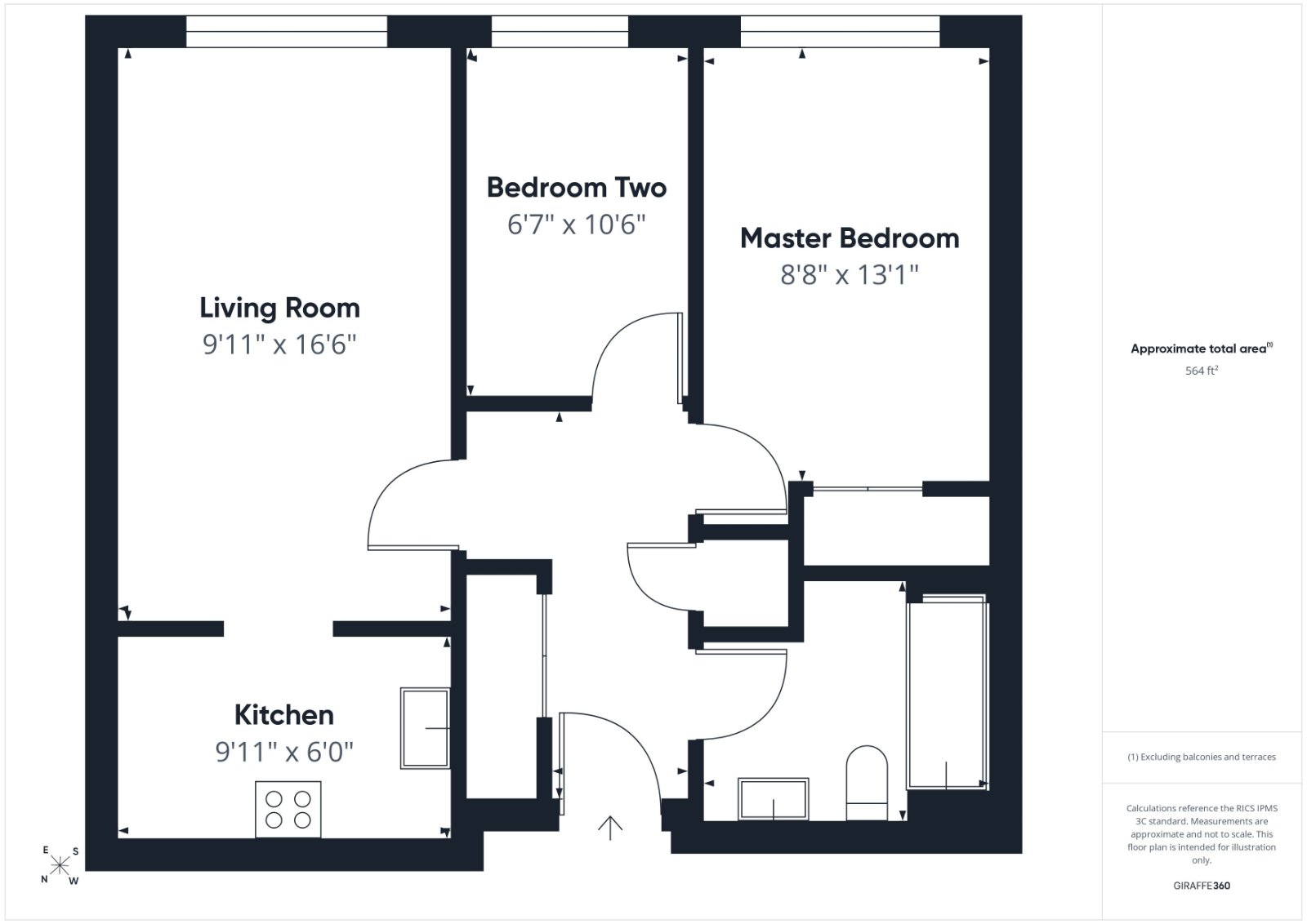 Albert Walk, Crowthorne floorplan