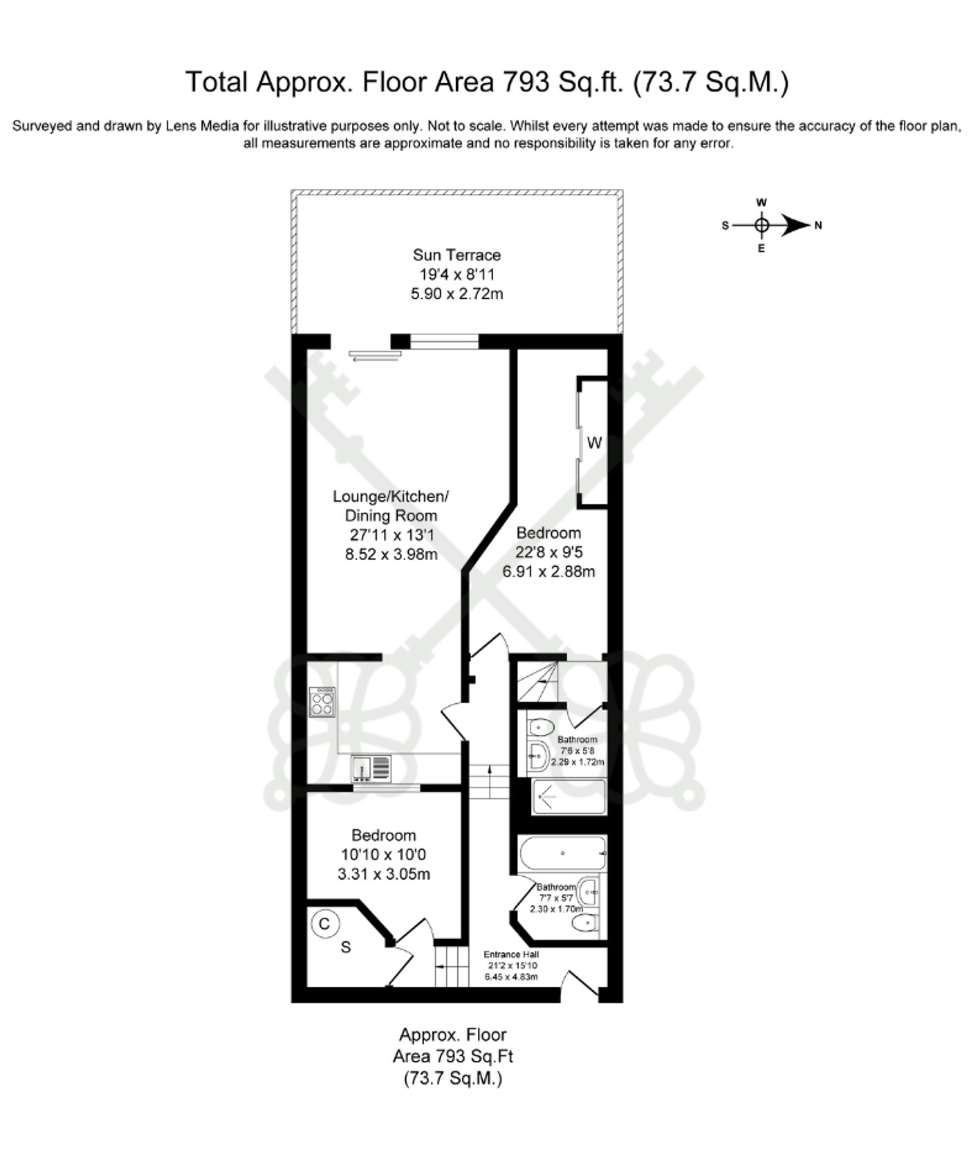 Apt 323, Holden Mill Blackburn Road, Bolton floorplan