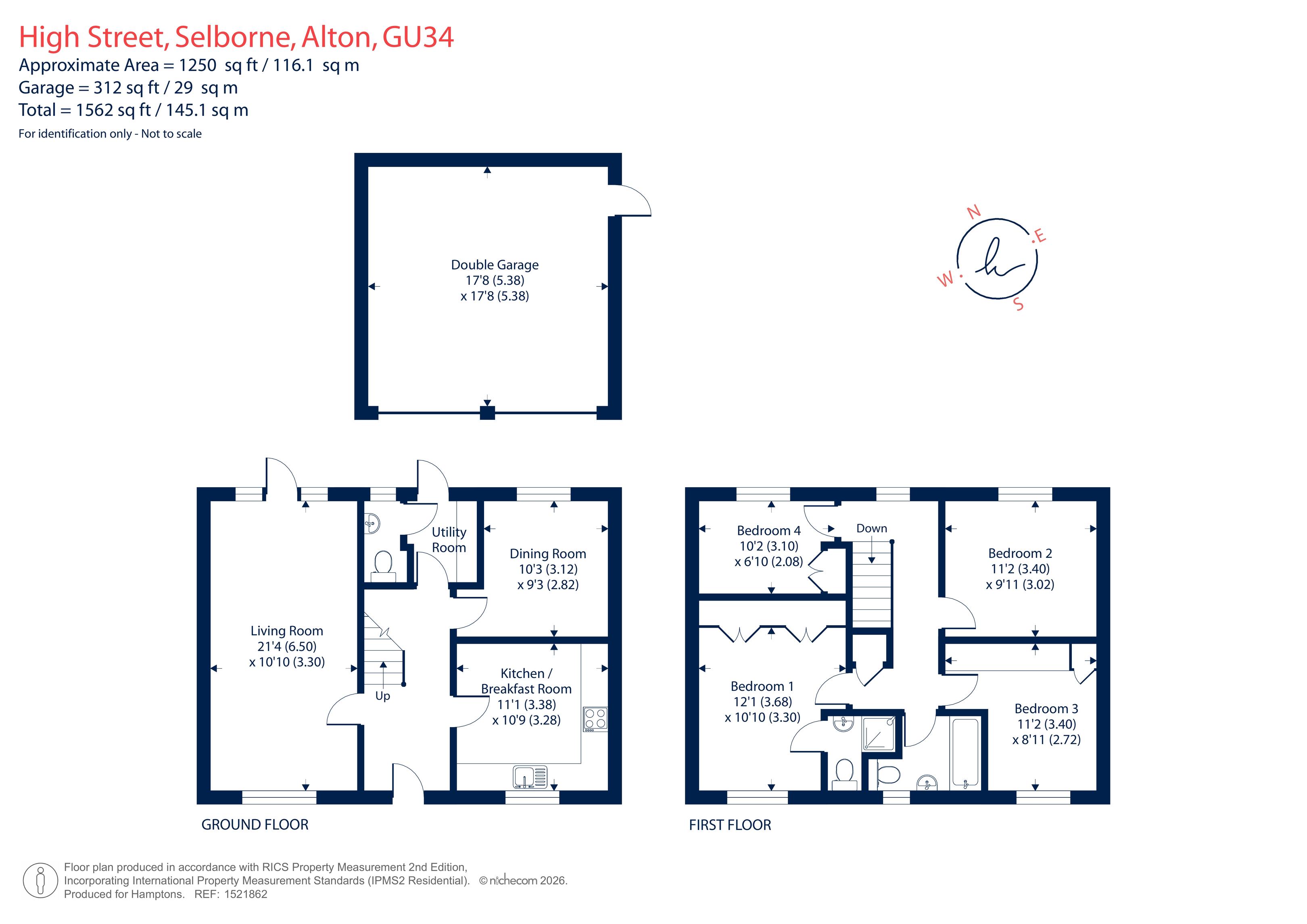 The Warren, High Street, Selborne floorplan