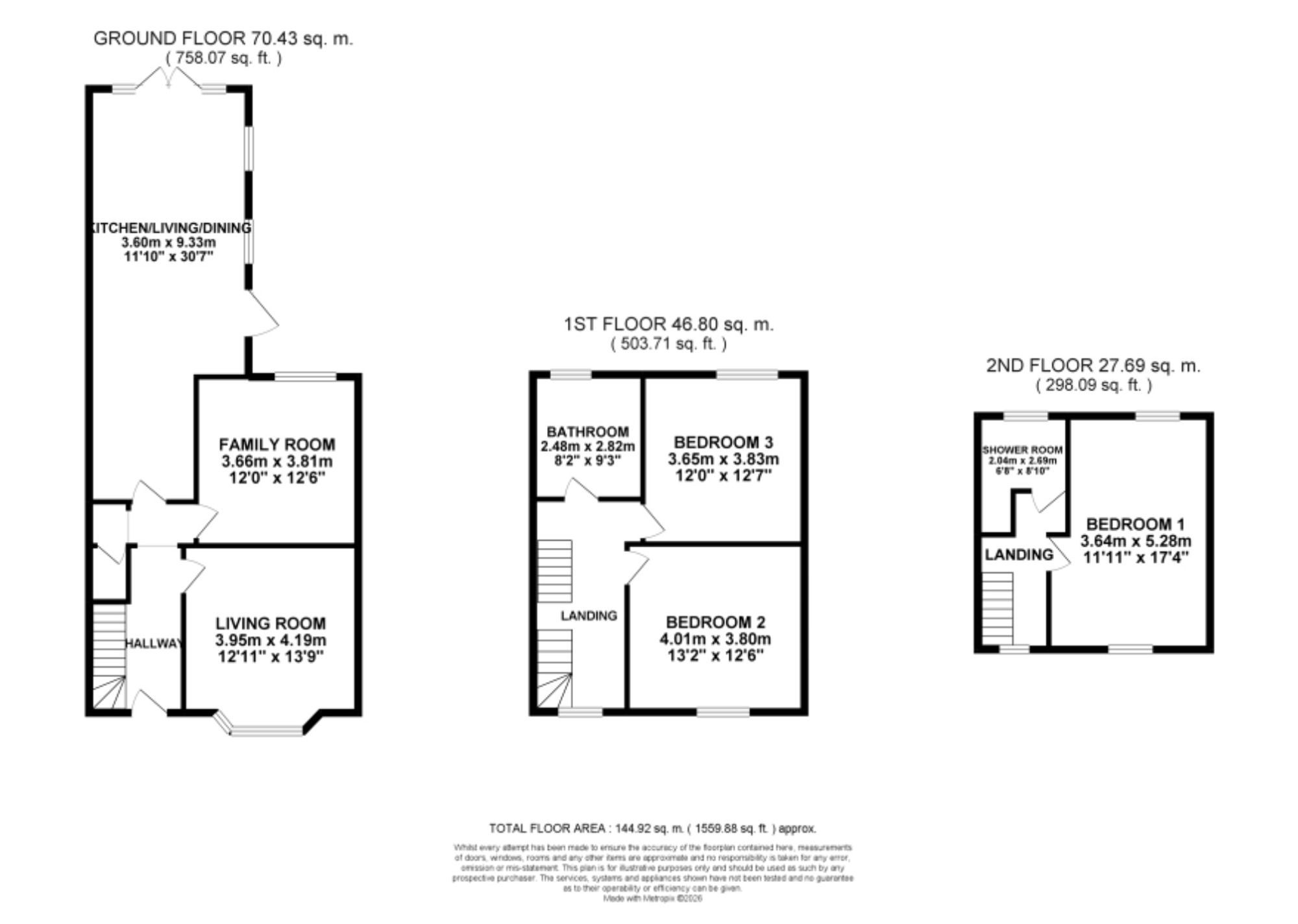 17 Granville Terrace, Stone floorplan