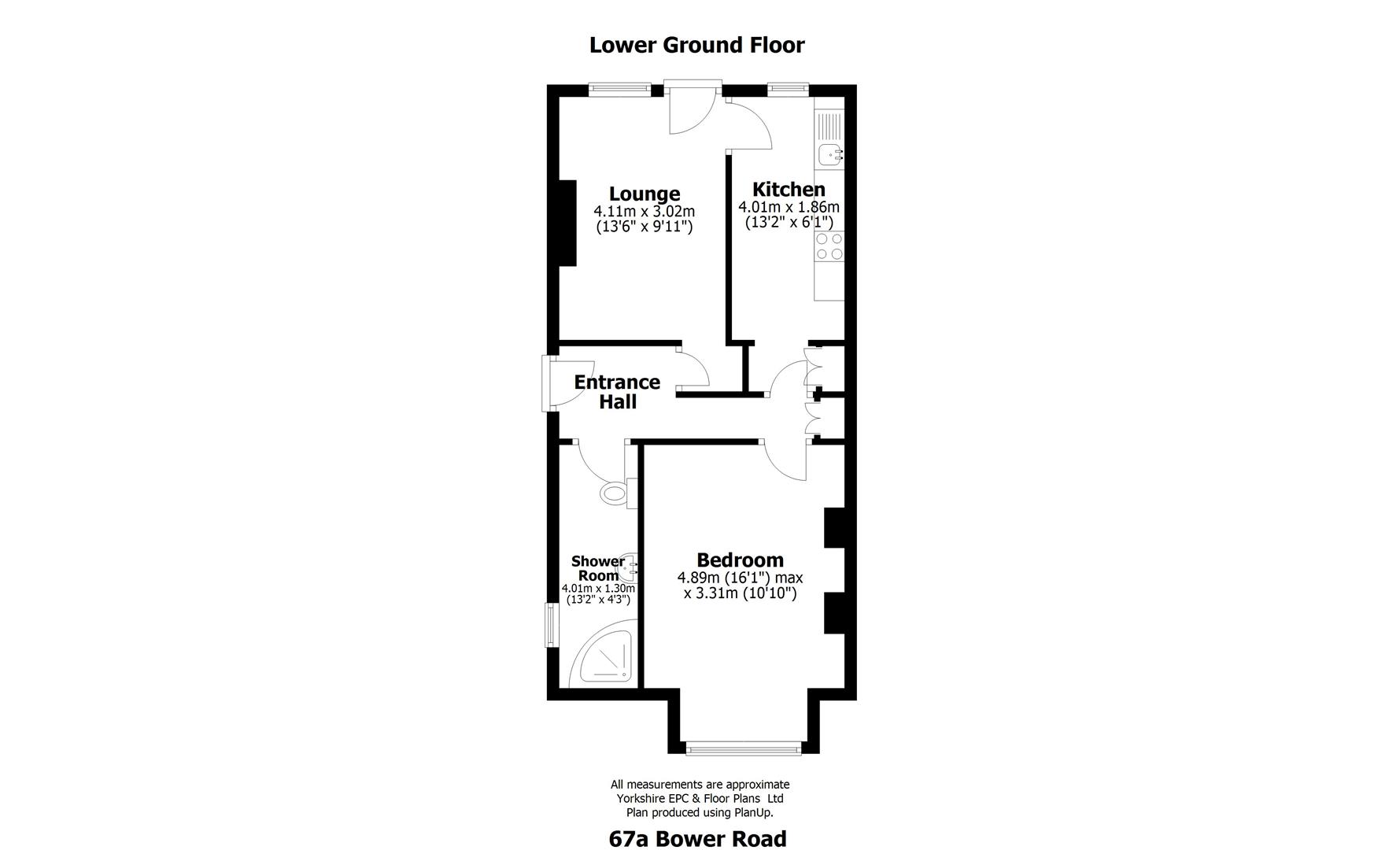 Bower Road, Sheffield floorplan