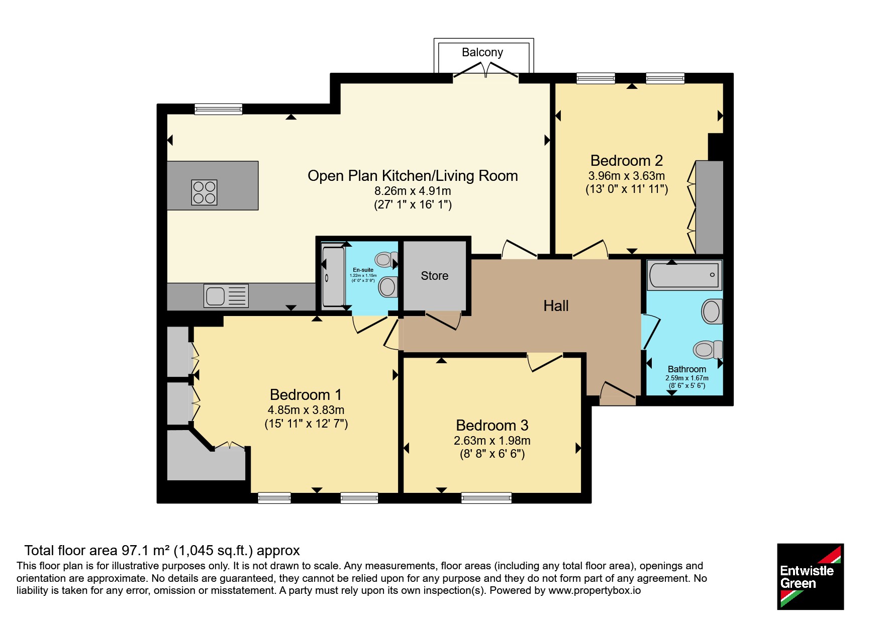 17 The Millrace,, Damside Street, Lancashire floorplan