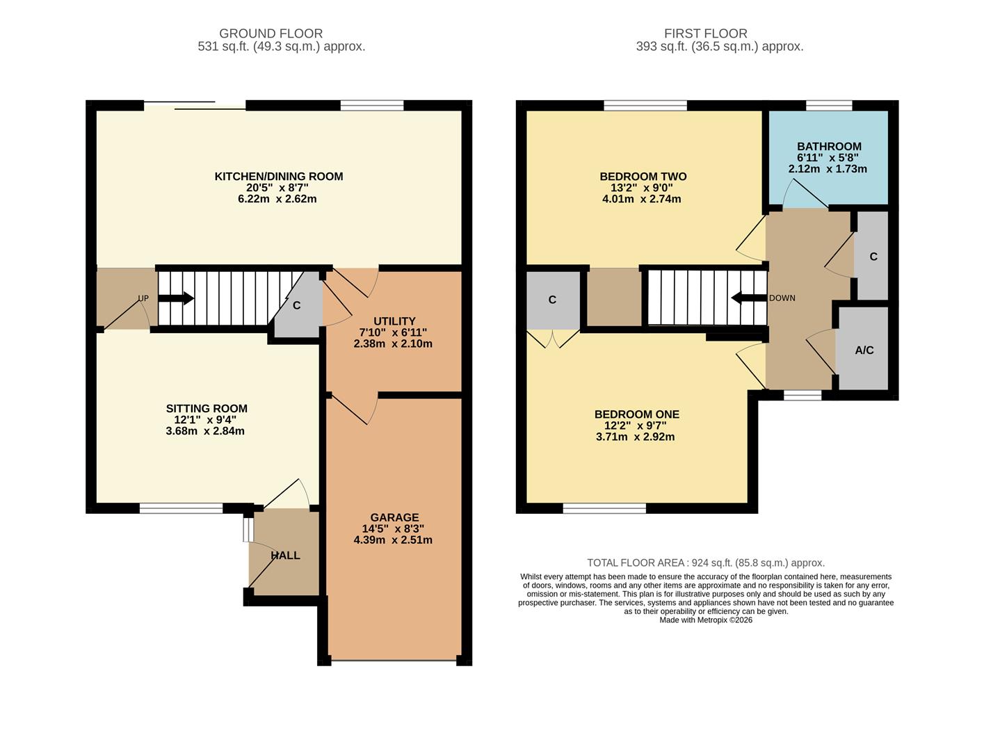 18, Clover Dean, Chippenham floorplan