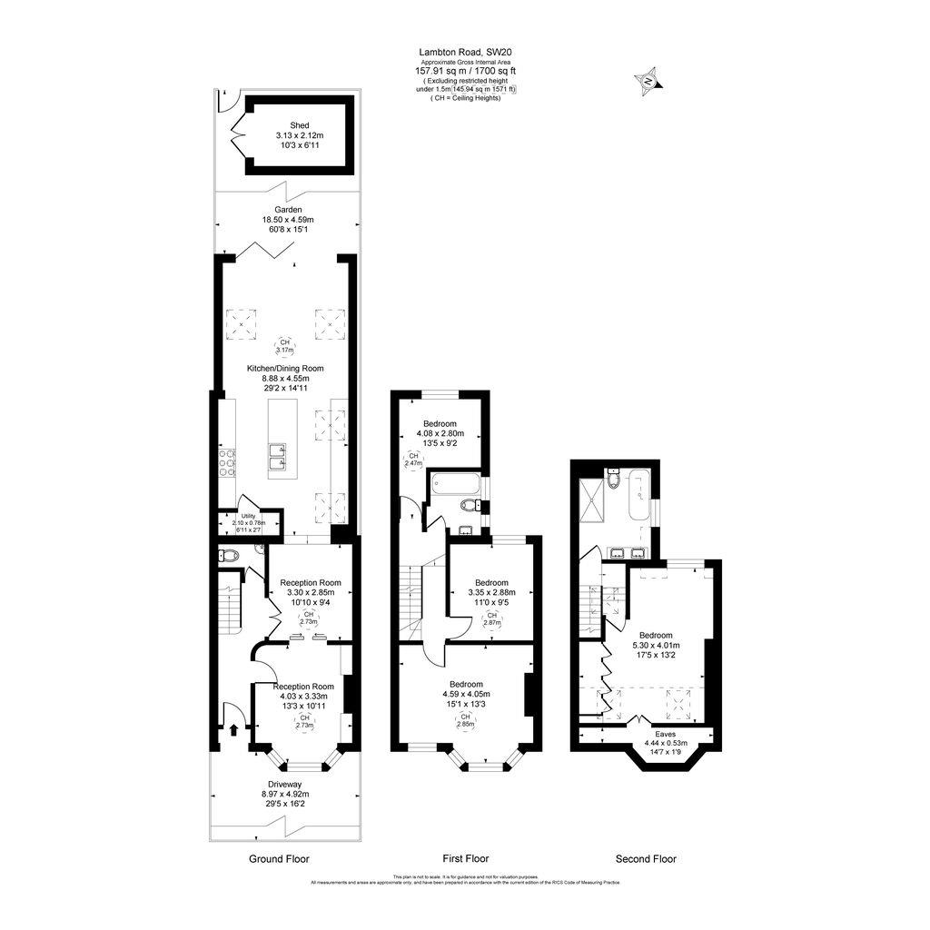 11, Lambton Road, West Wimbledon floorplan