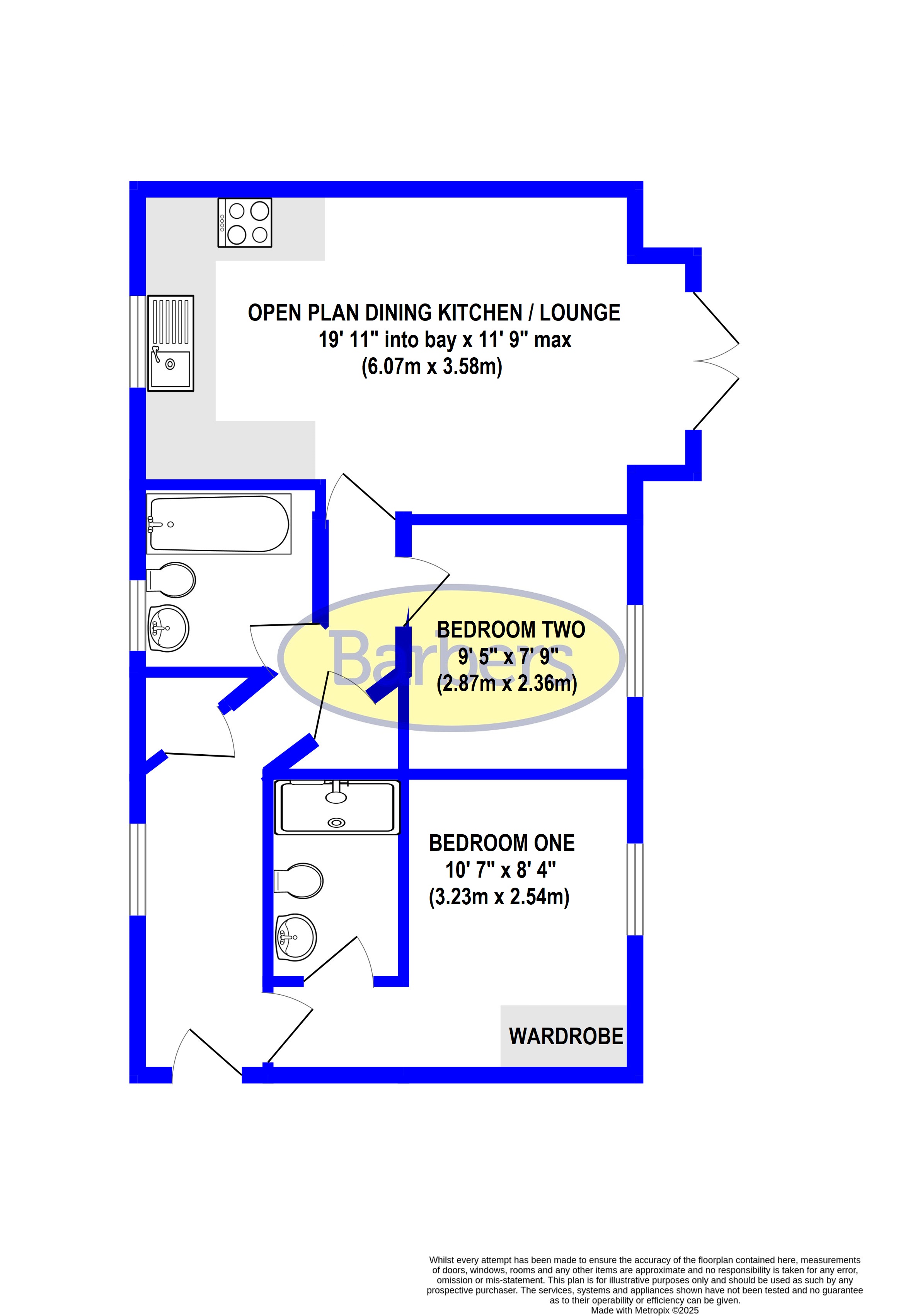 Apartment 9, 2, Samuel Armstong Way, Crewe floorplan