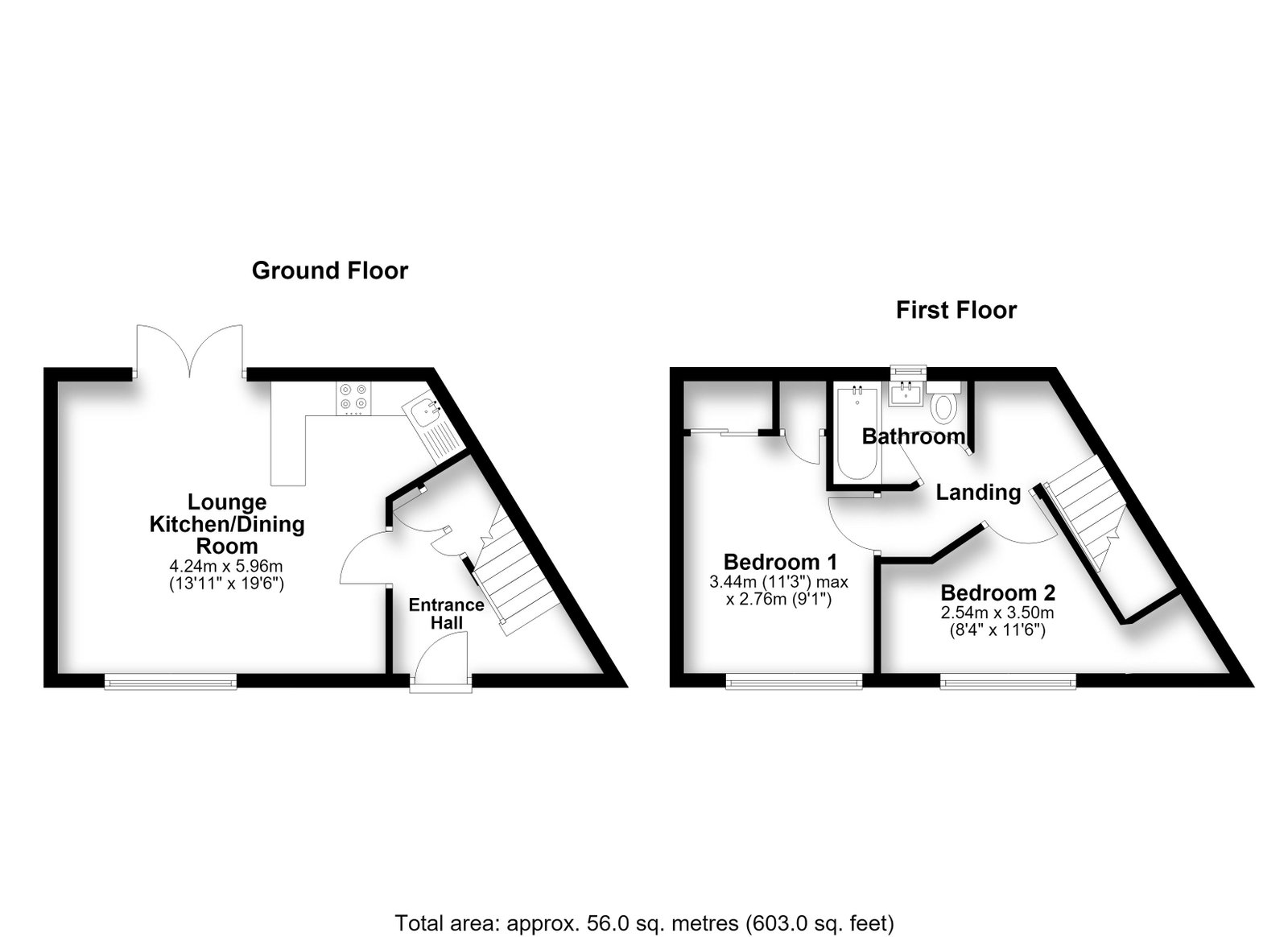 41, Treherbert Street, Cardiff floorplan