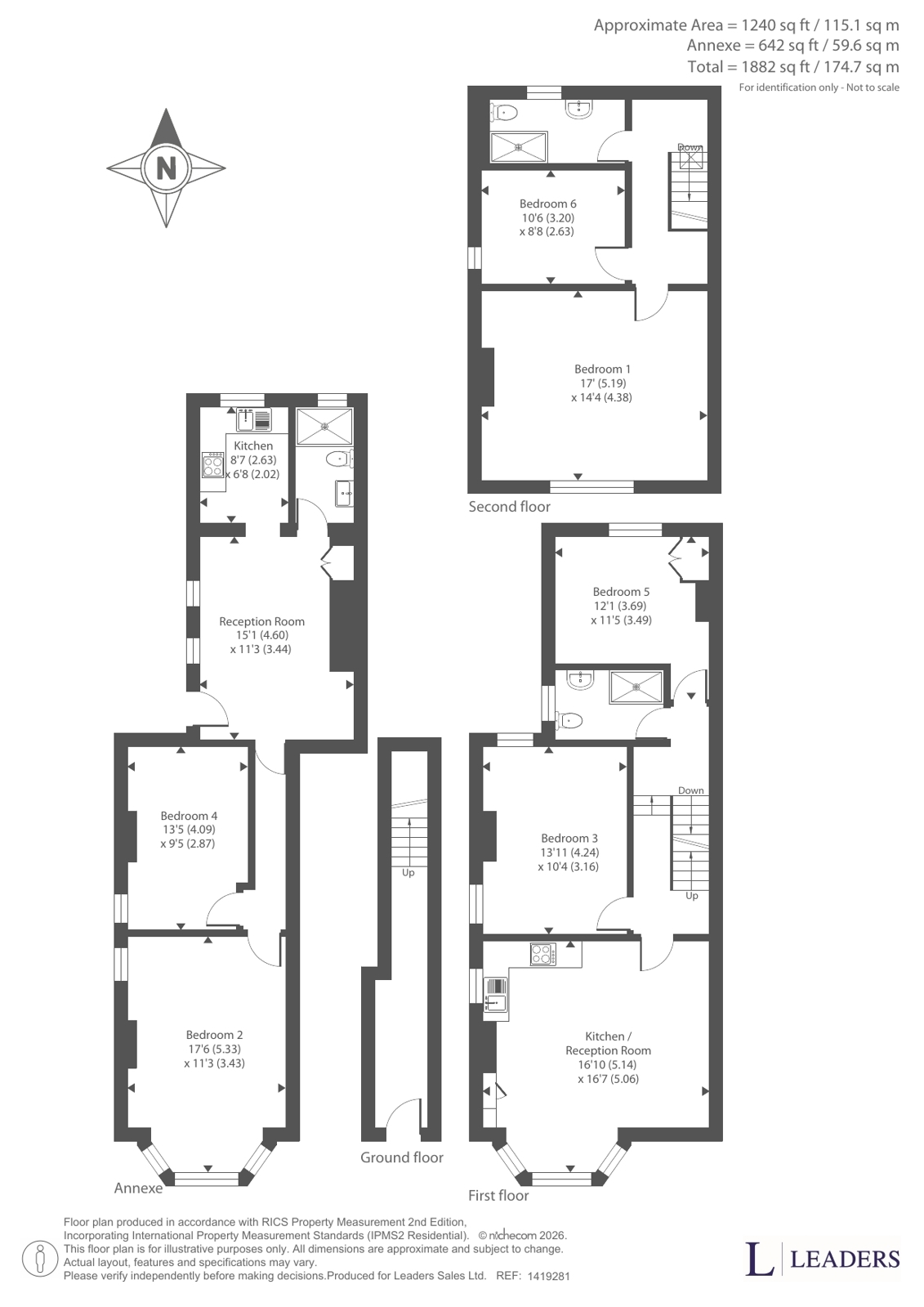 16, Booth Avenue, Greater Manchester floorplan