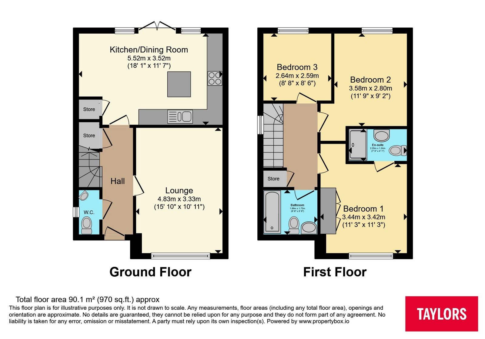 1, Annas Meadow, Bedfordshire floorplan