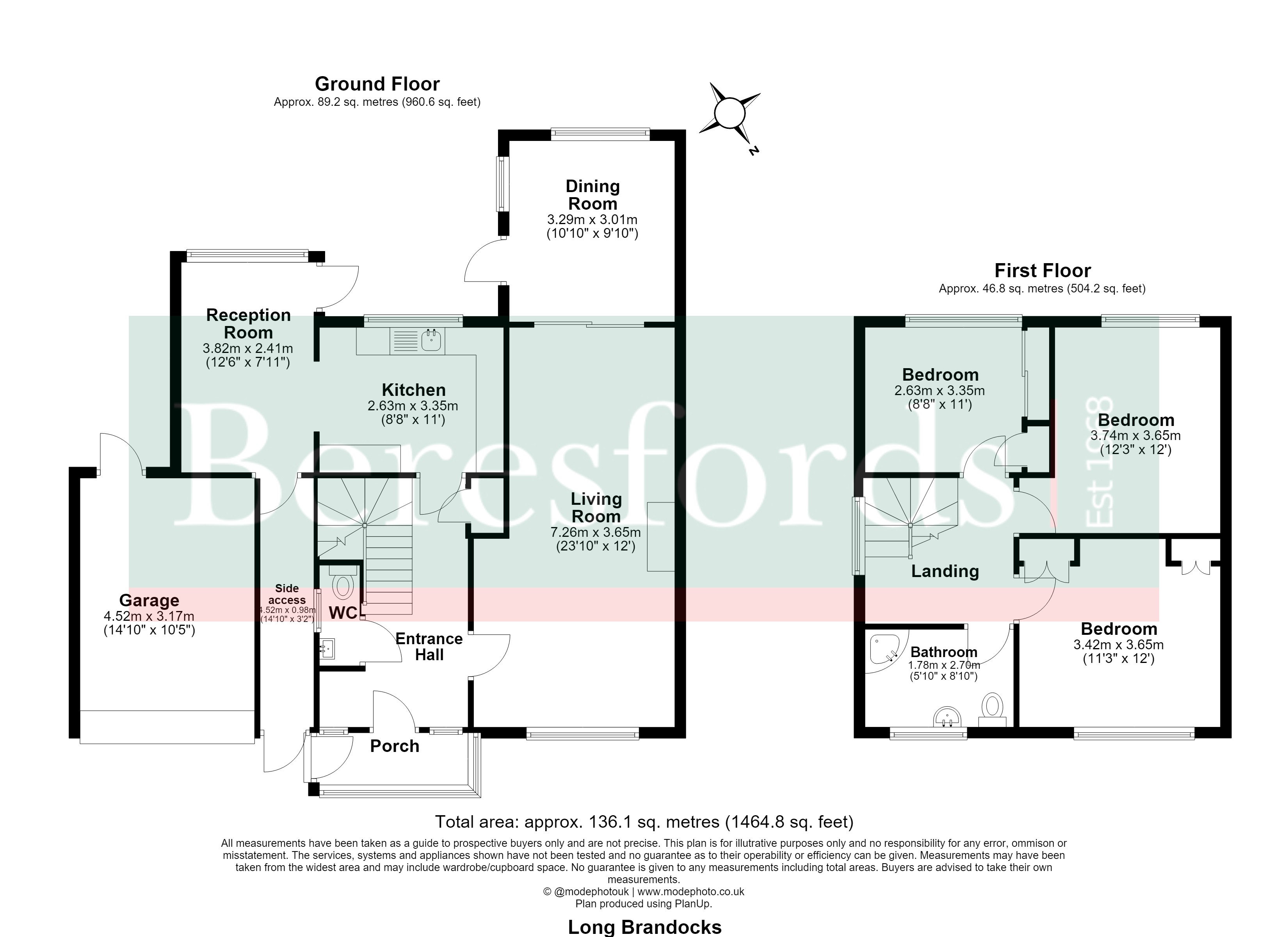 23, Long Brandocks, Chelmsford floorplan