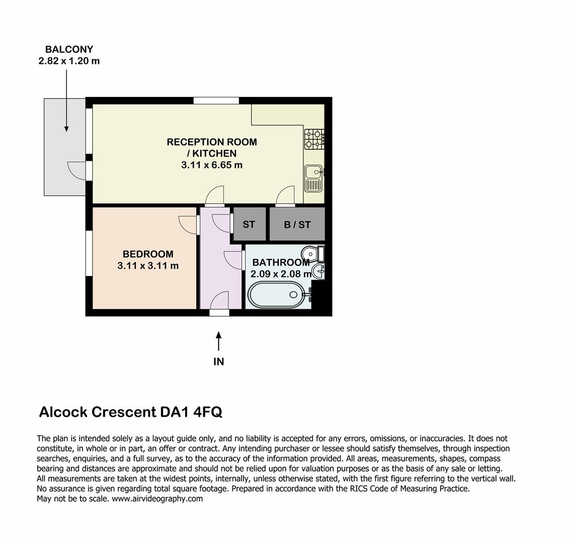 105, Alcock Crescent, Dartford floorplan