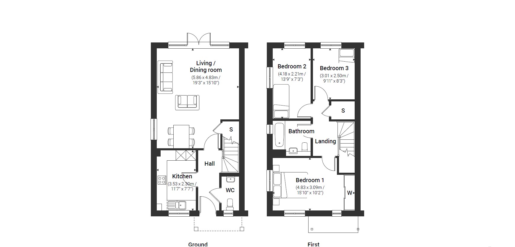 8, Glenister Way, East Sussex floorplan