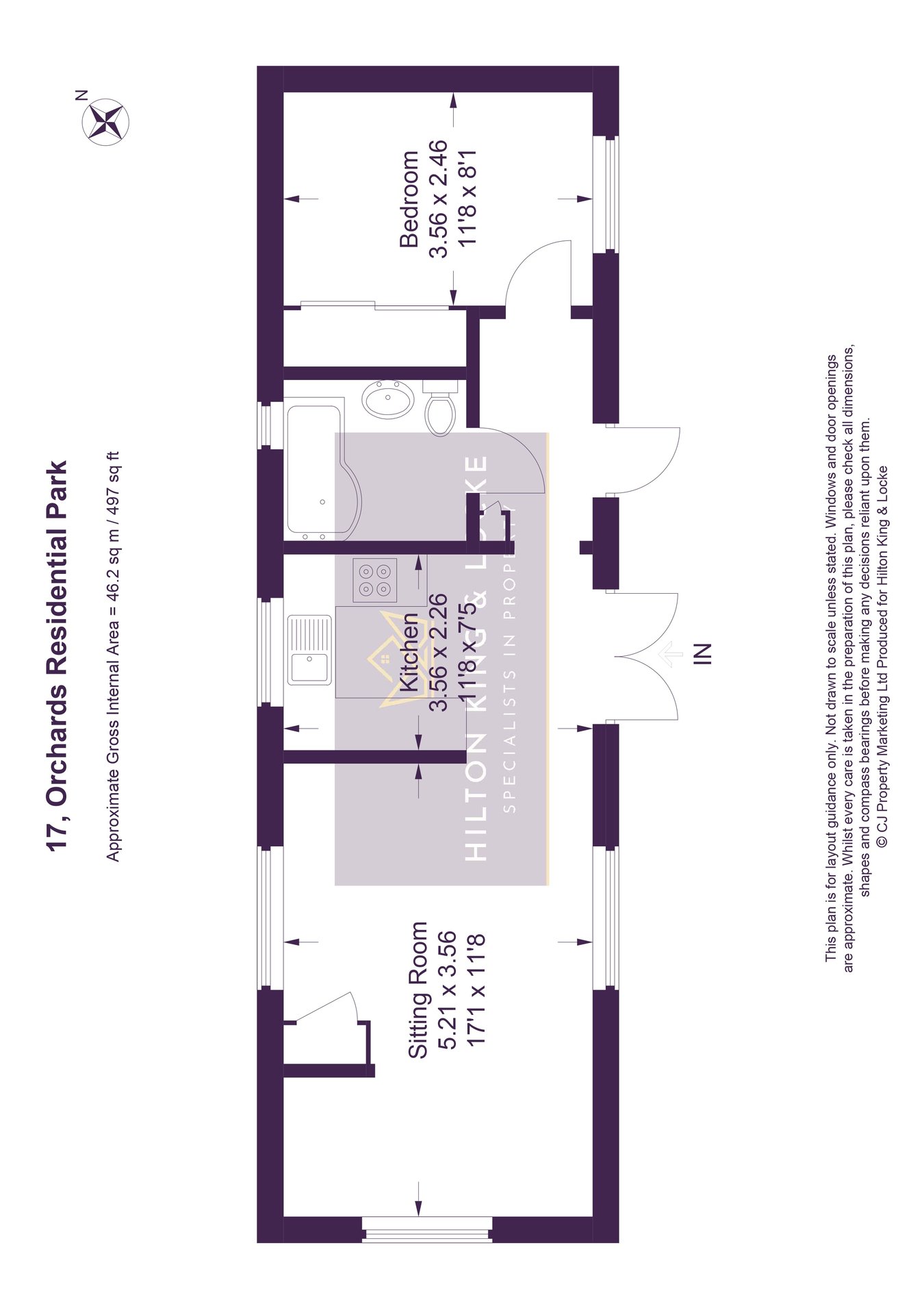17, Orchards Residential Park, Langley floorplan