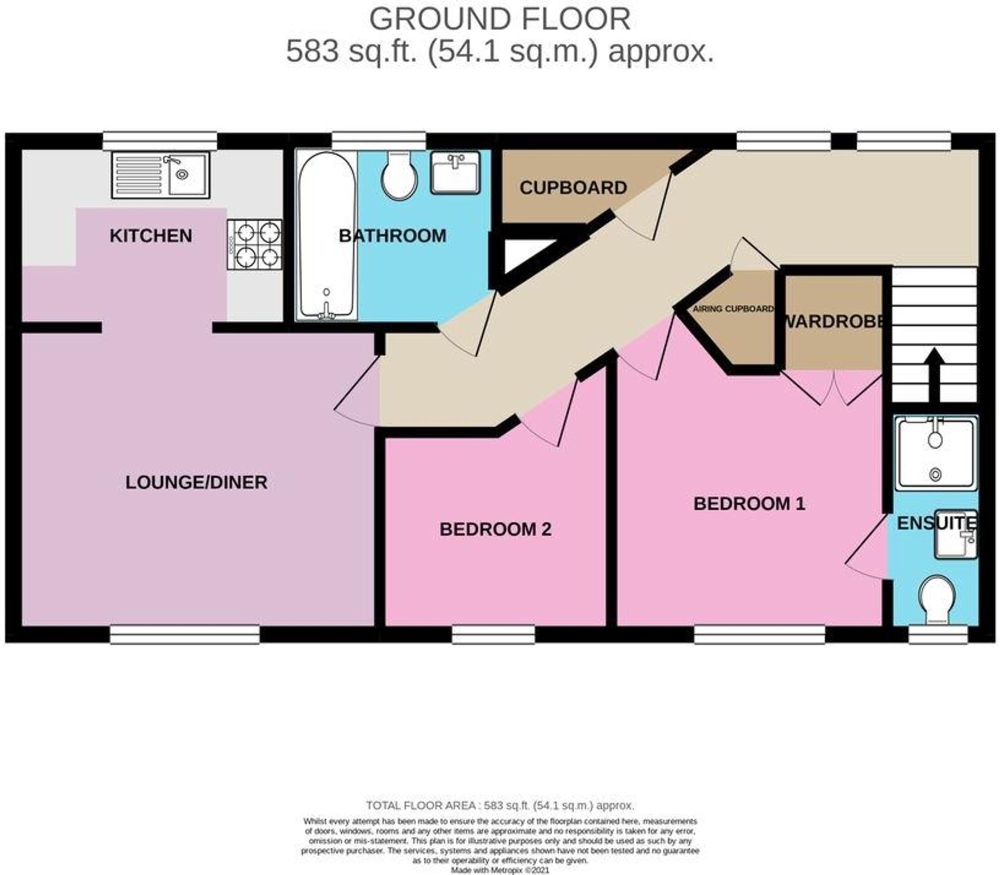 Eglington Drive, Wainscott, Kent. ME3, 2 bedroom flat for sale