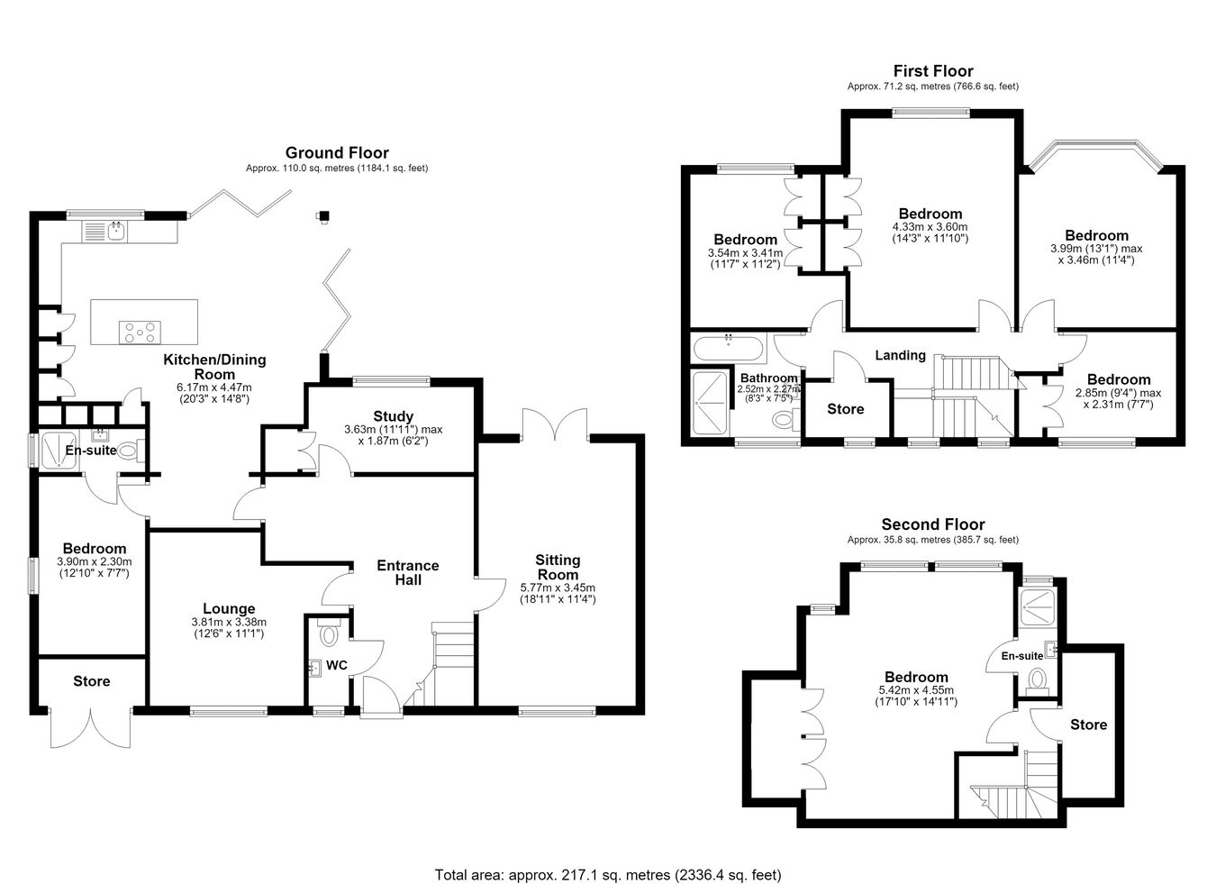 3, Wilton Road, Folkestone floorplan