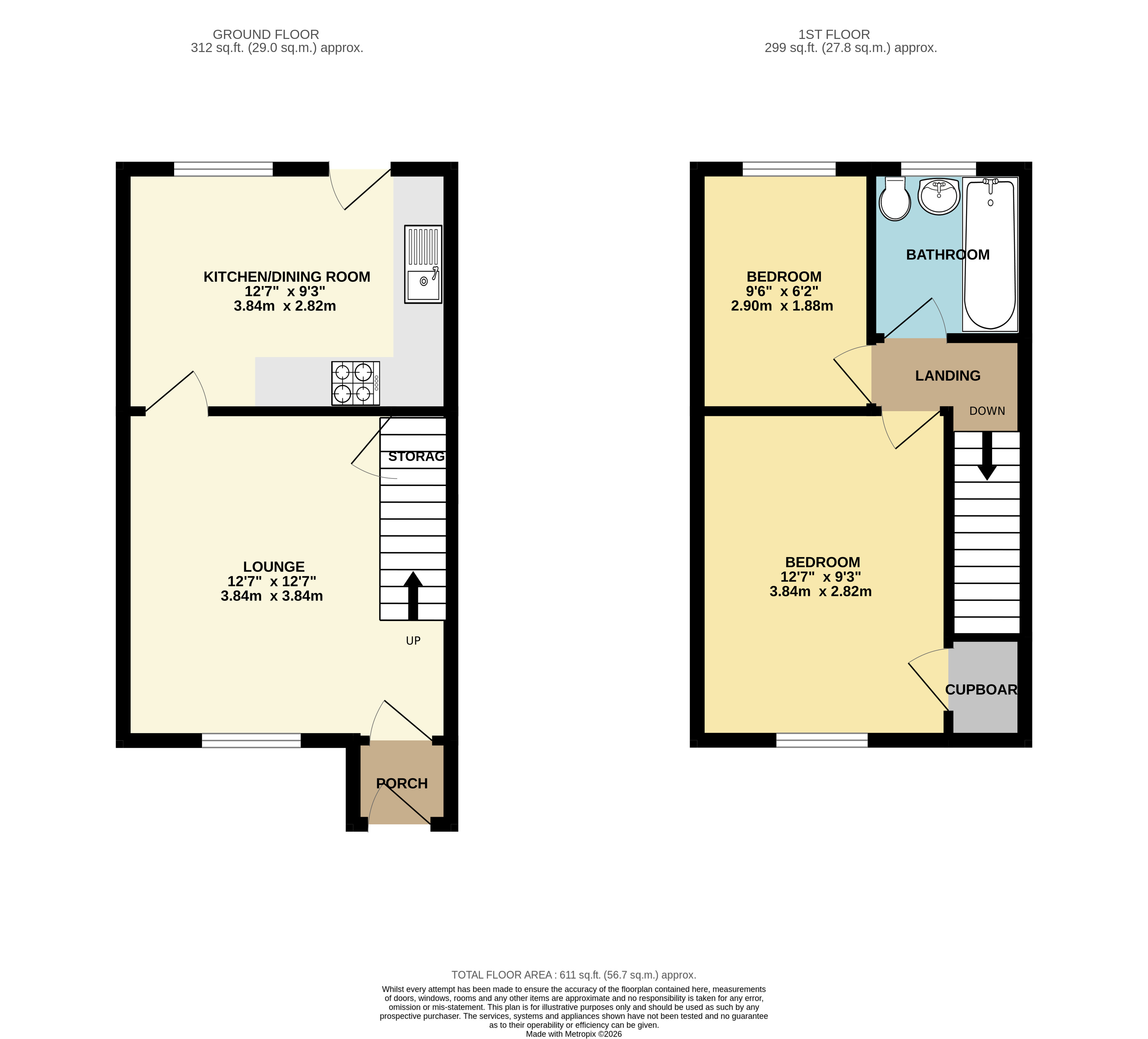 23, Arn View, Warminster floorplan
