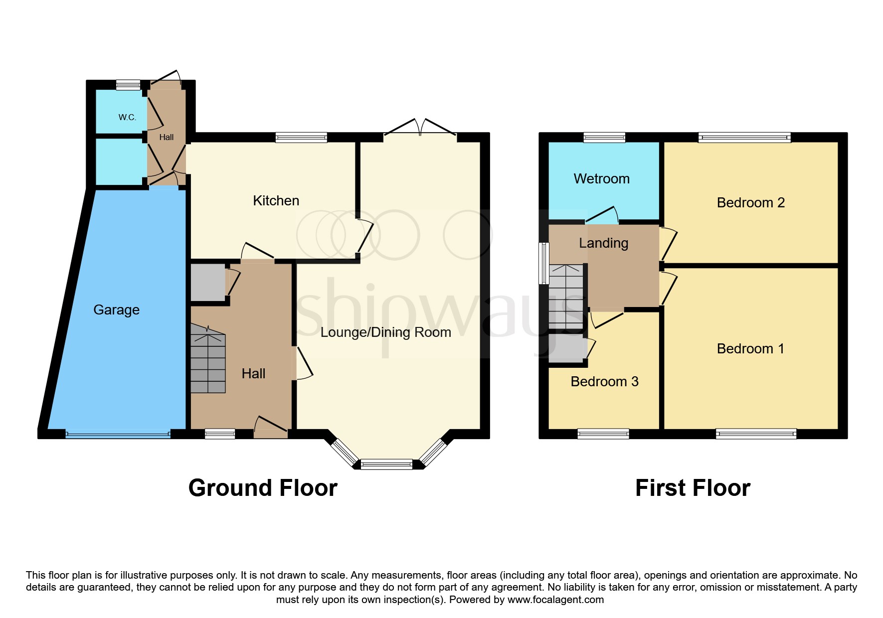 96, Whittall Drive West, Kidderminster floorplan