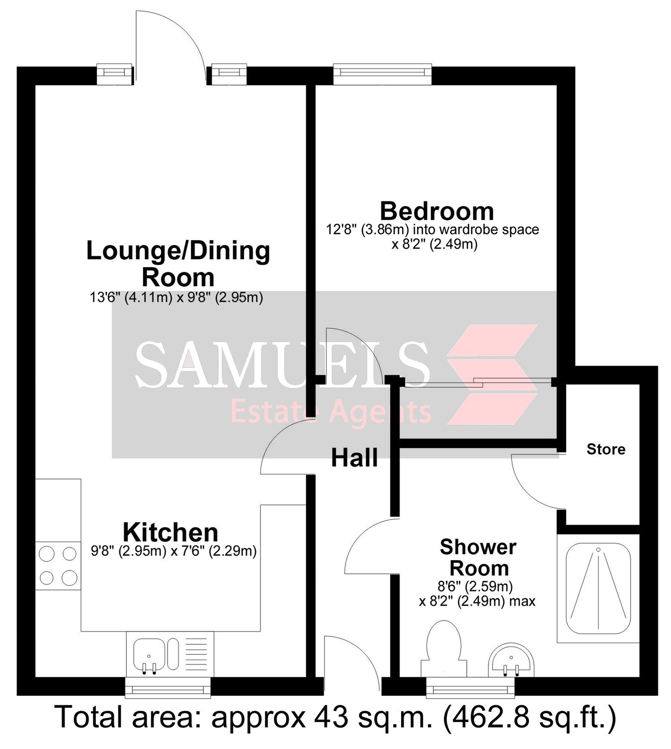 Cleveland Court, Grosvenor Place, Exeter floorplan
