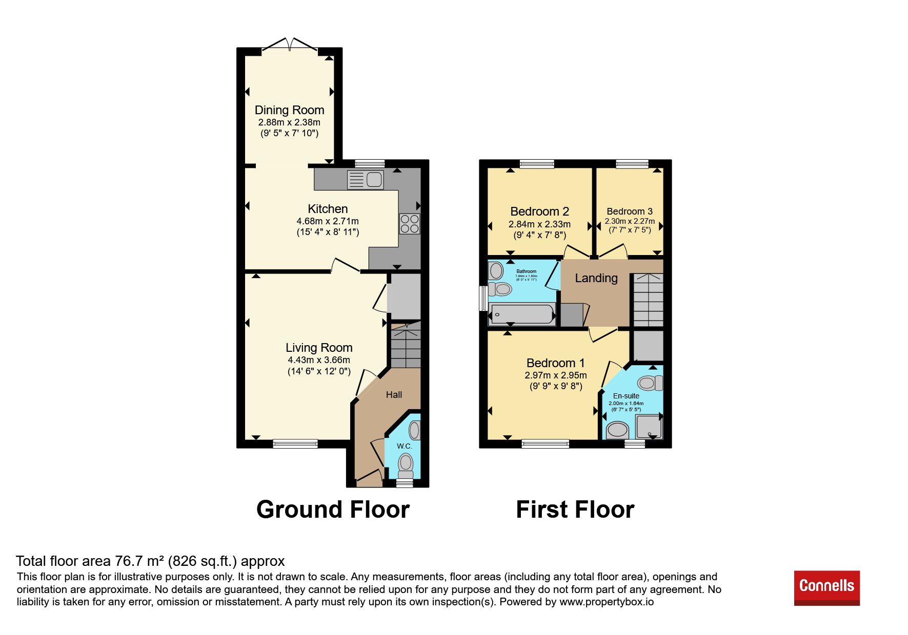 16, Hornbeam Close, Ipswich floorplan