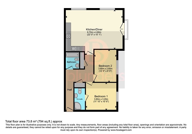 42, Sheffield floorplan