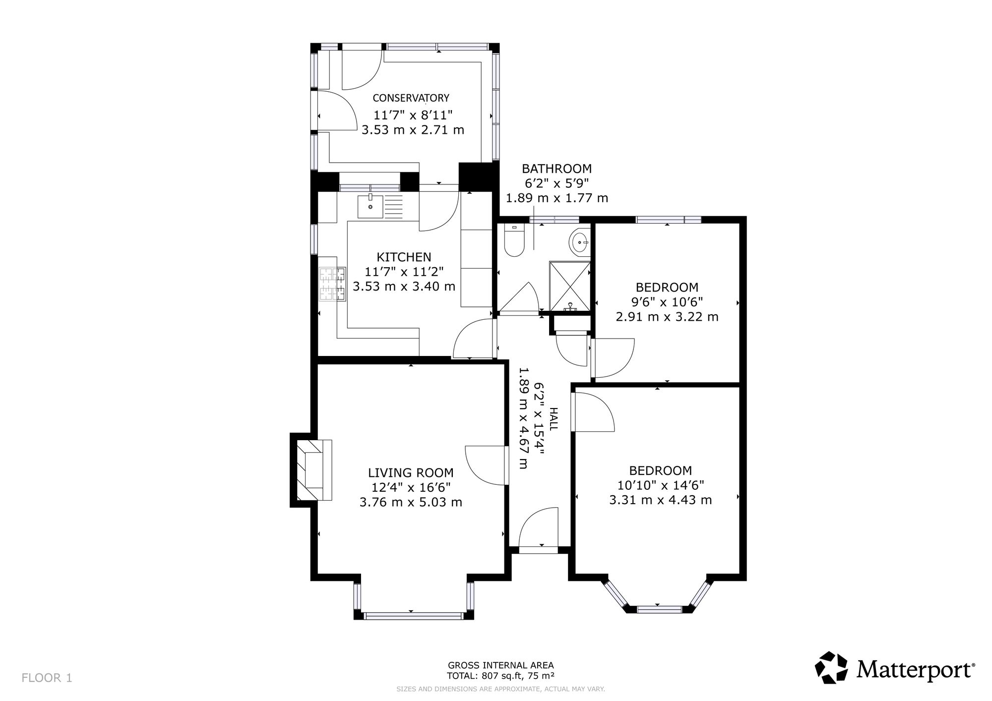 7 Breadie Drive, Glasgow floorplan
