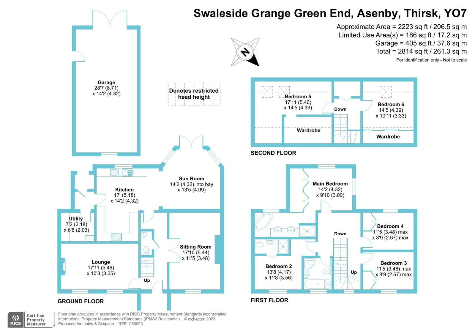 Swaleside Grange, Green End, Asenby, Thirsk, North Yorkshire YO7, 6