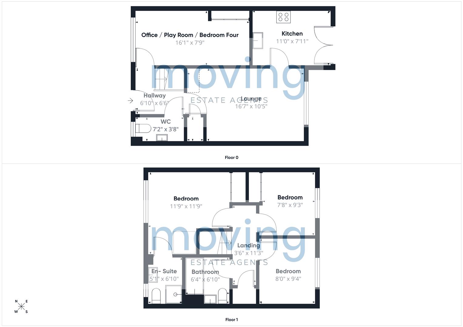 41, Hillhead Crescent, Paisley floorplan