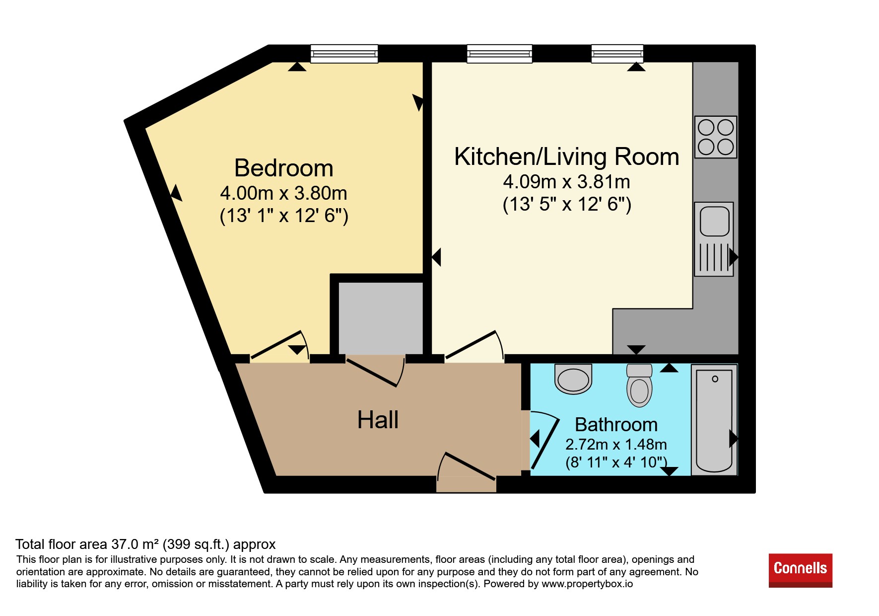 4, Century House, 39, Princes Street, IPSWICH floorplan