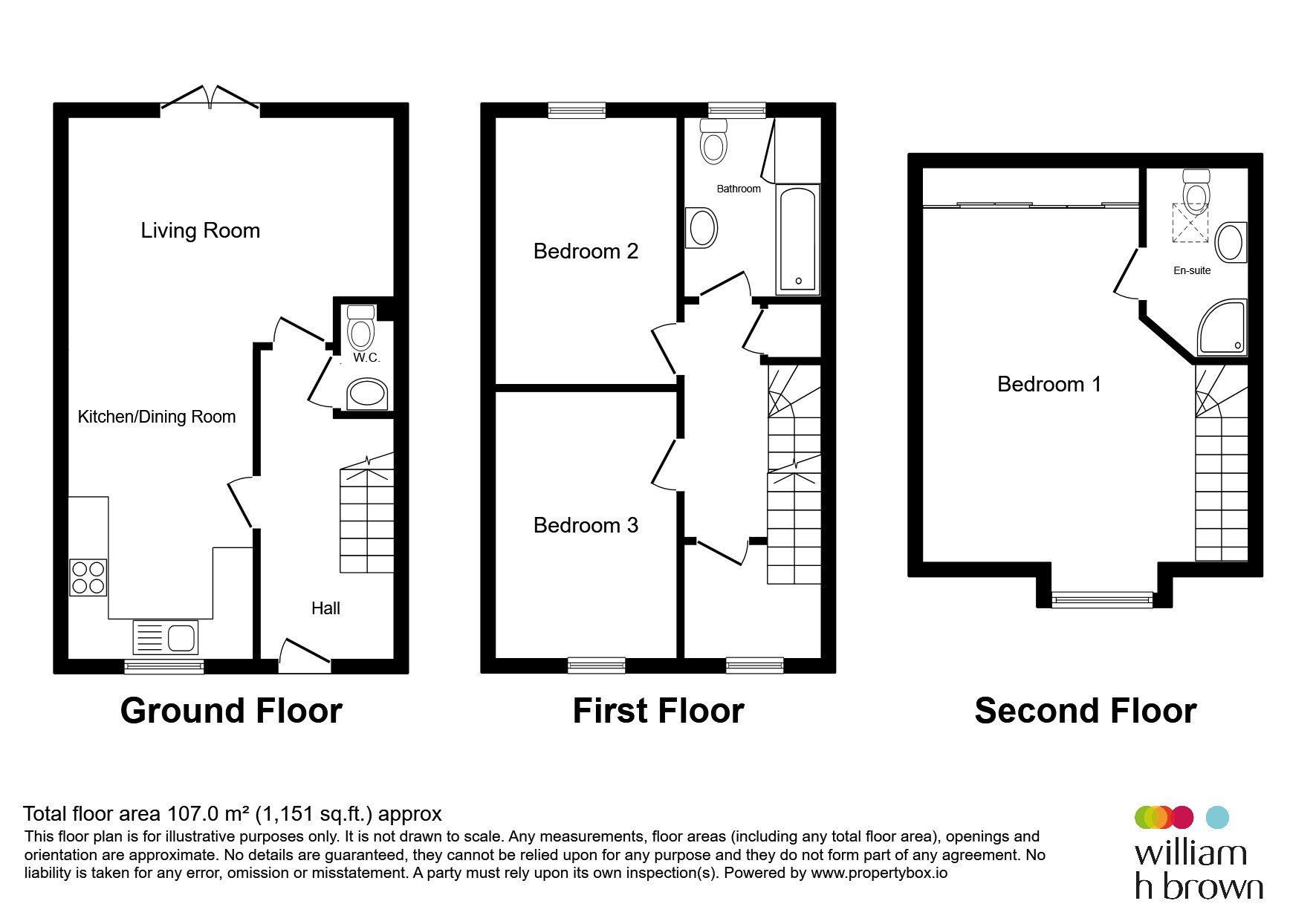 60, Madison Close, Pontefract floorplan