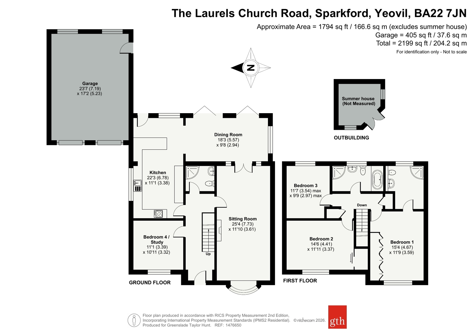 The Laurels,, Church Road, Yeovil floorplan