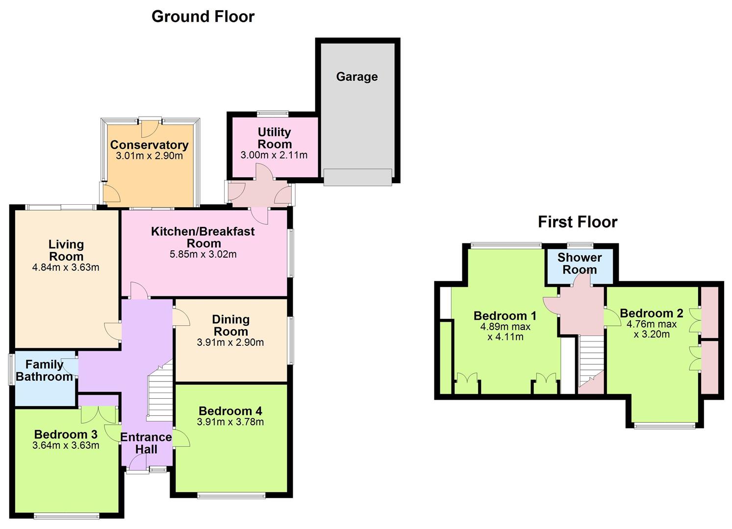 4 Bedrooms Detached house for sale in Park View, Chepstow NP16