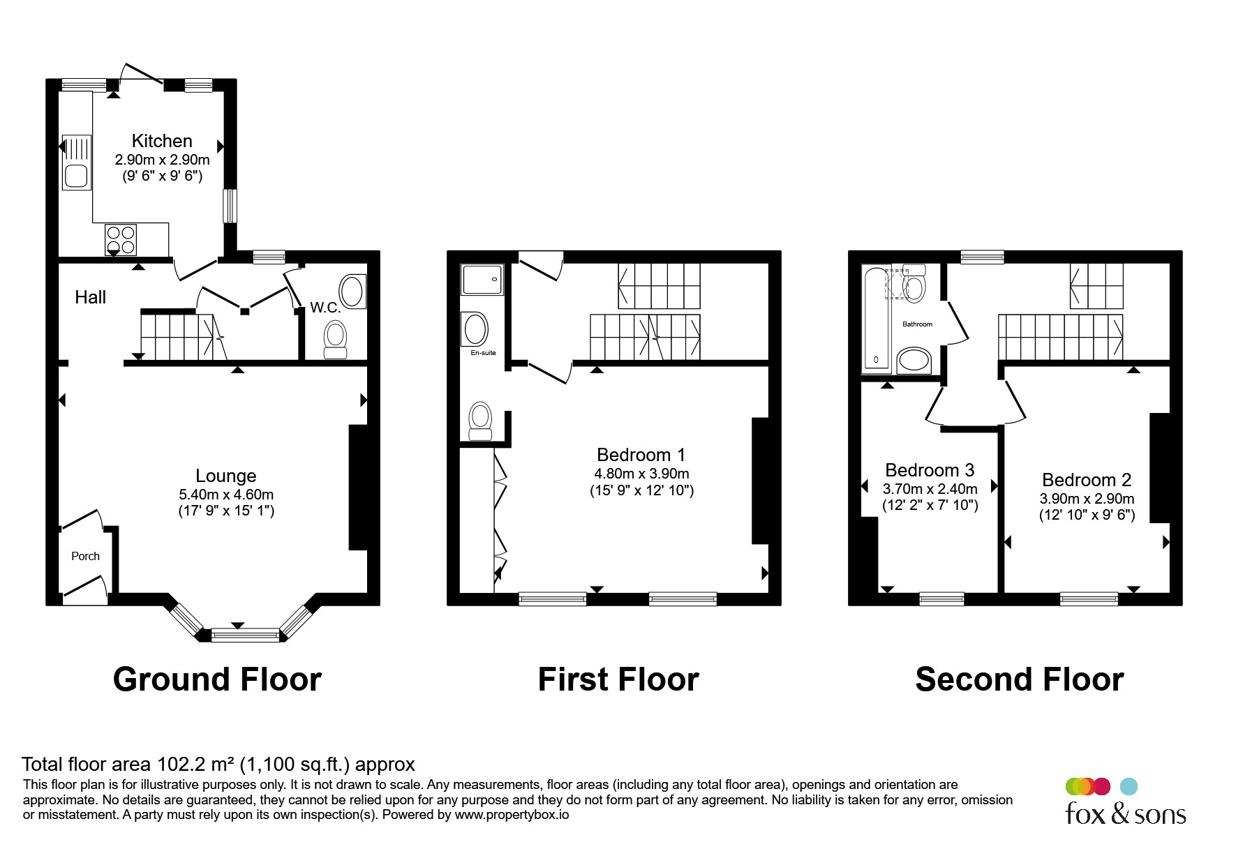 20, Arundel Street, Brighton floorplan