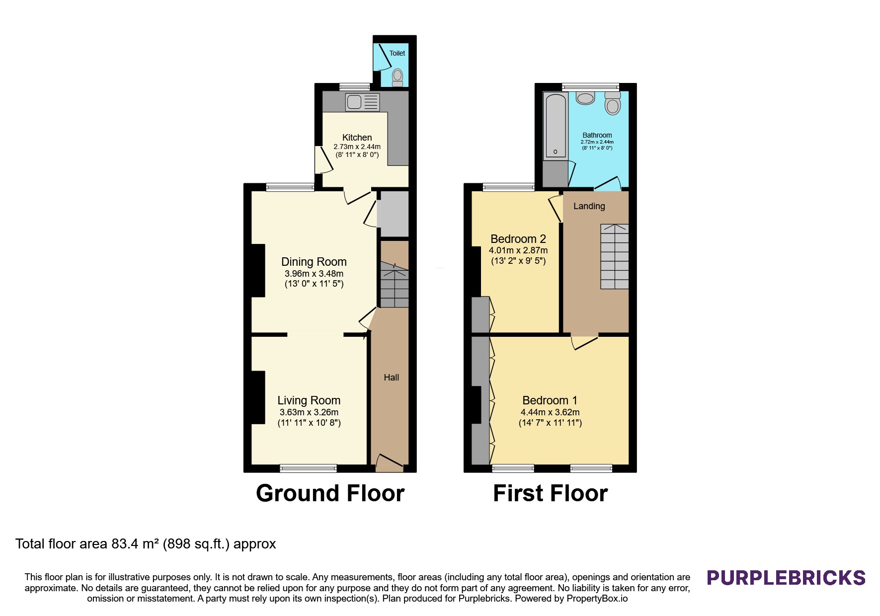 11, Norman Street, Manchester floorplan