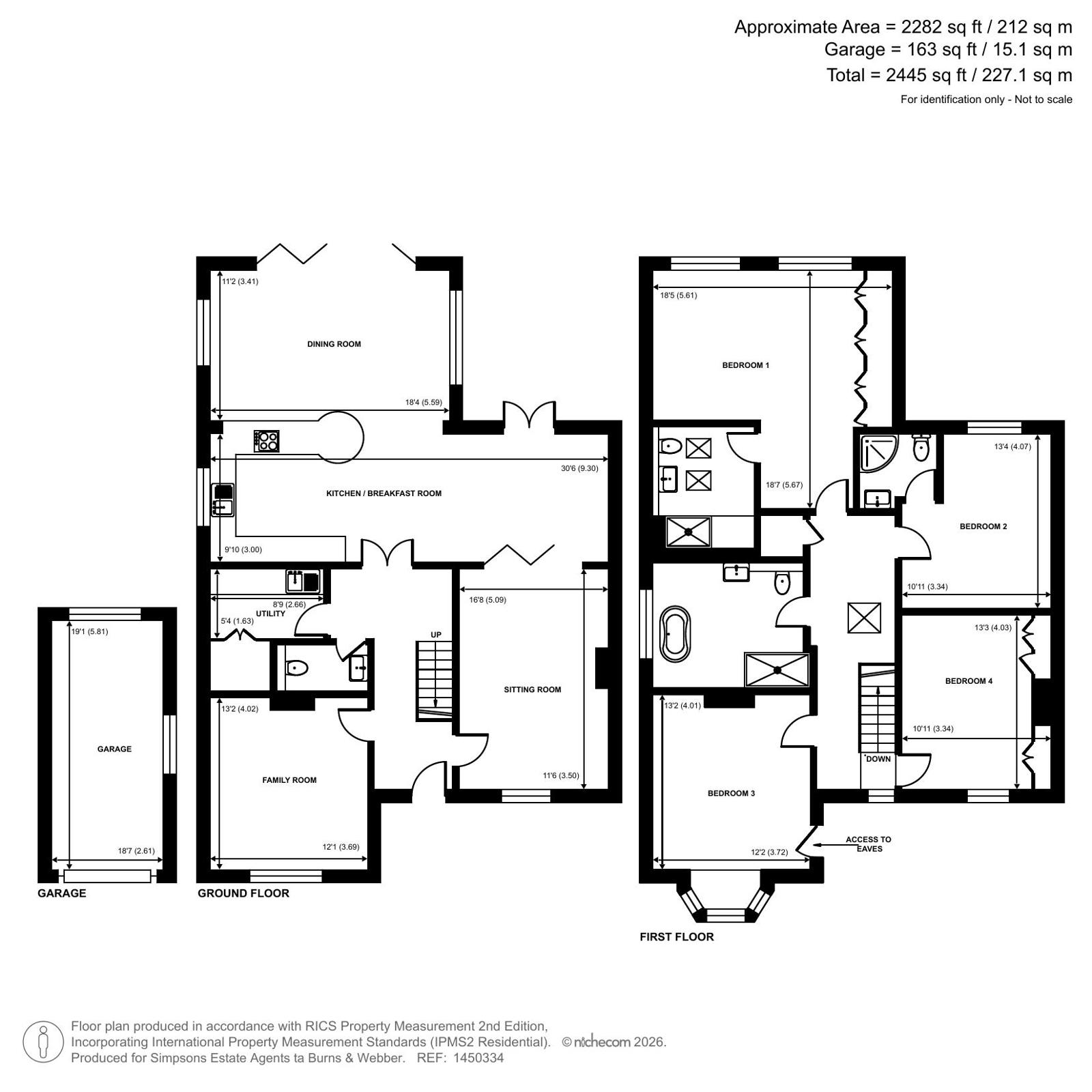 23, Tilford Road, Surrey floorplan