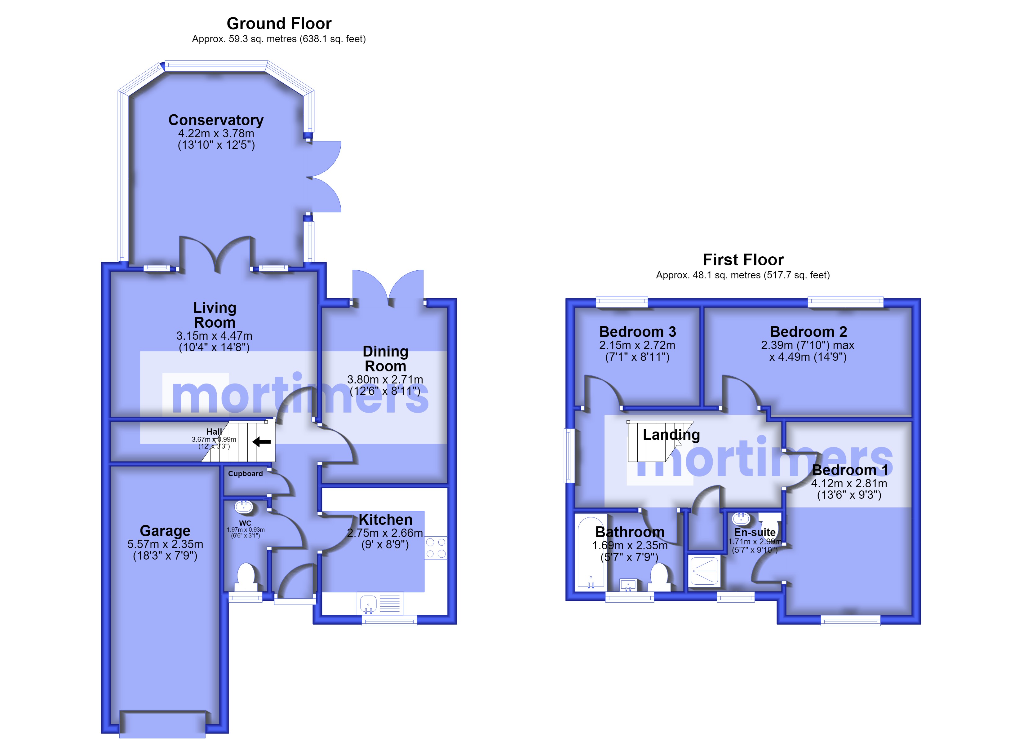 8, Bluebell Way, Accrington floorplan