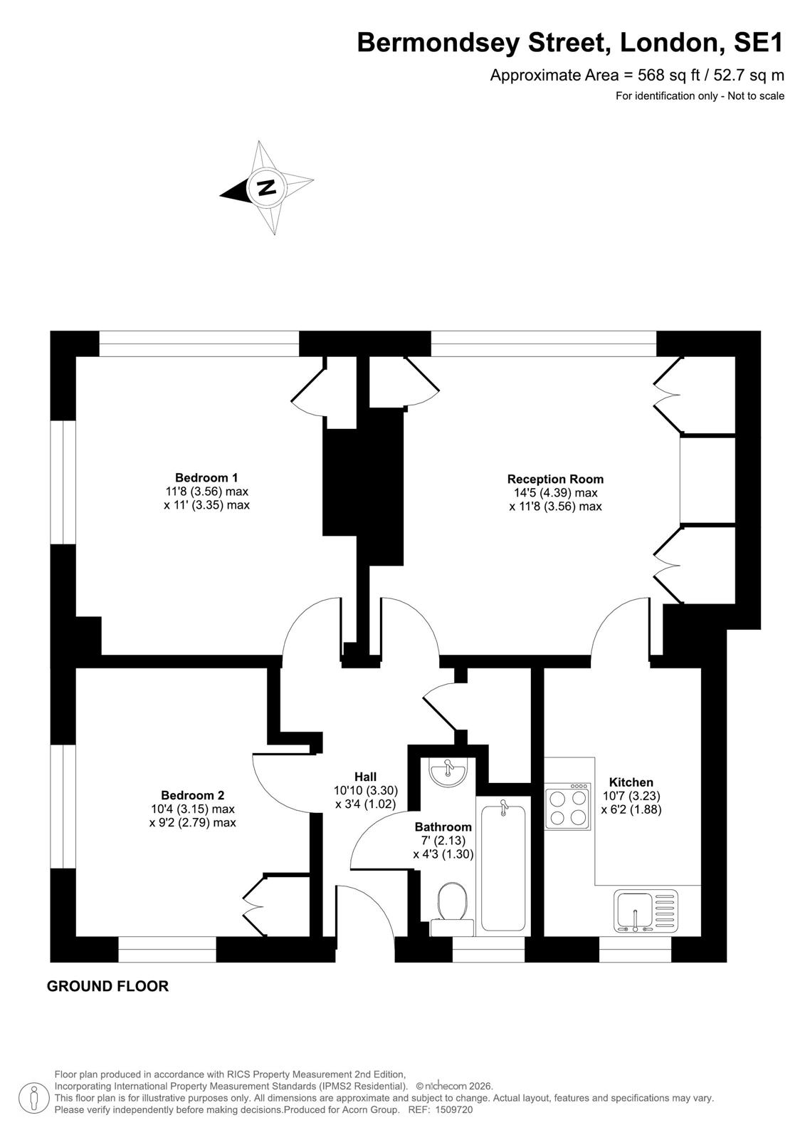 13, Tyers Estate, London floorplan