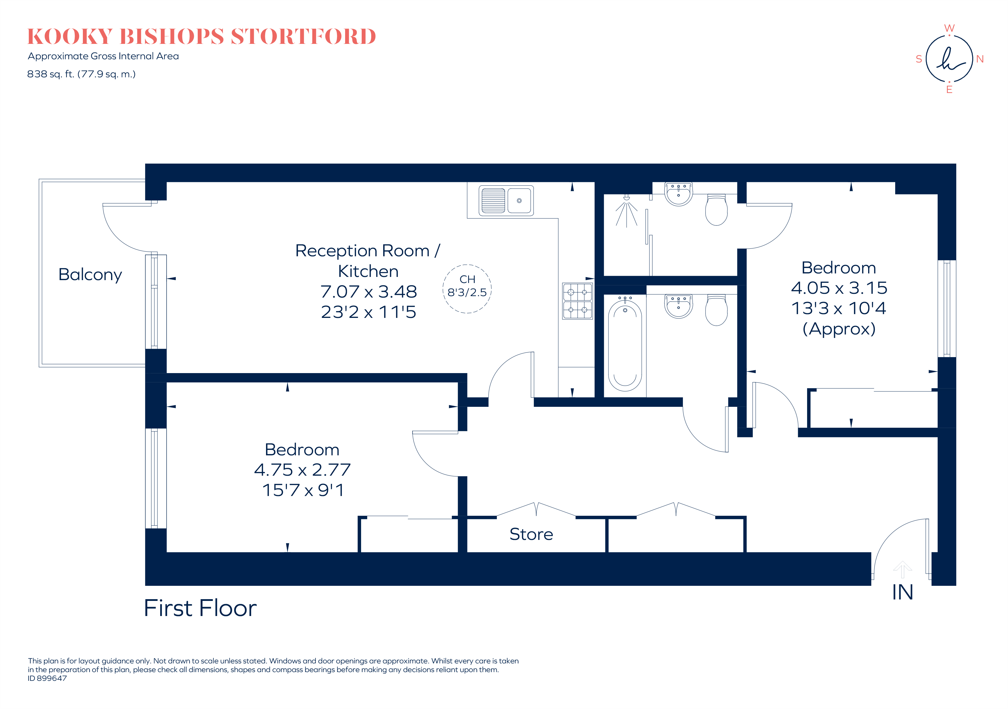 Sextons Road, Bishop's Stortford floorplan