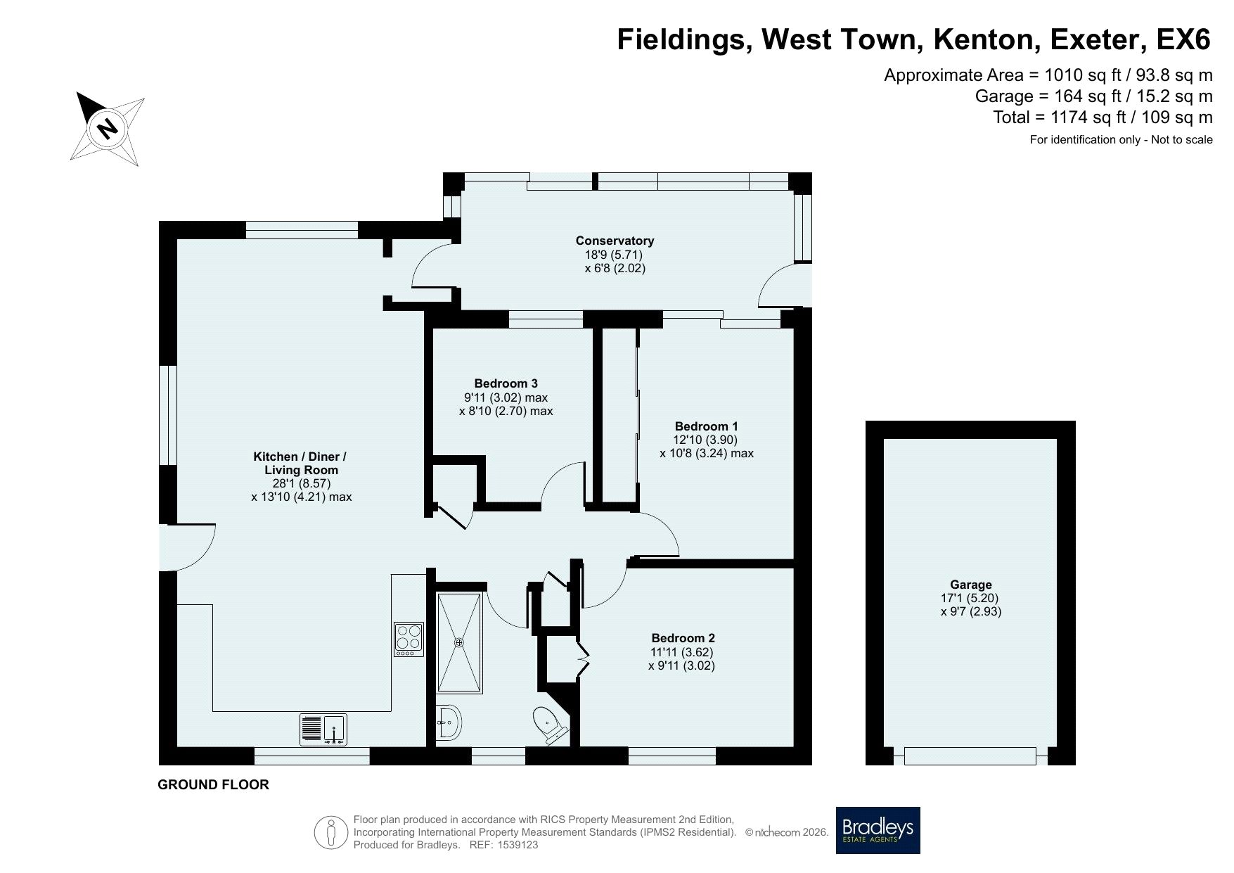 West Town, Exeter floorplan