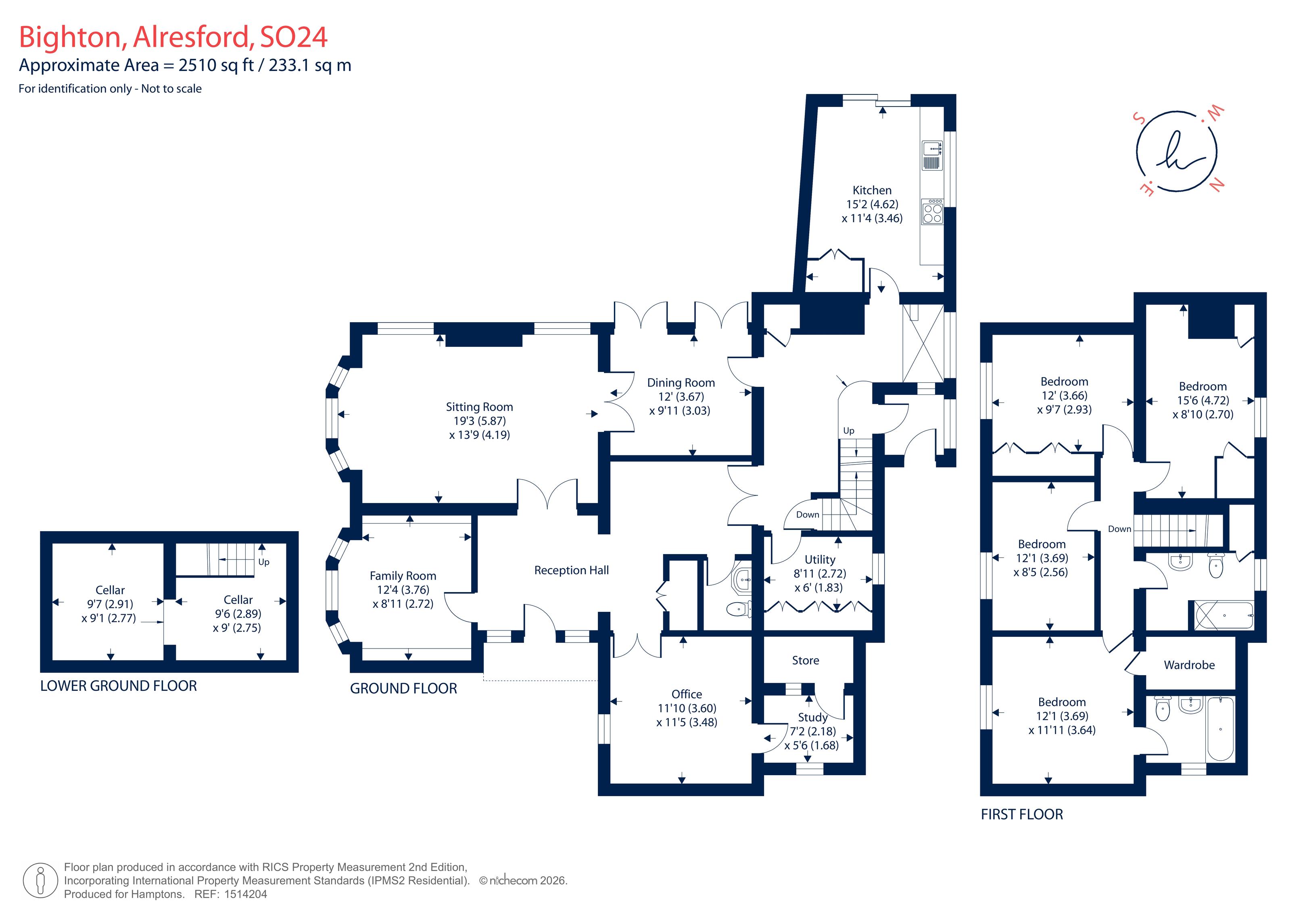 Old Post Office, Nettlebeds Lane, Alresford floorplan