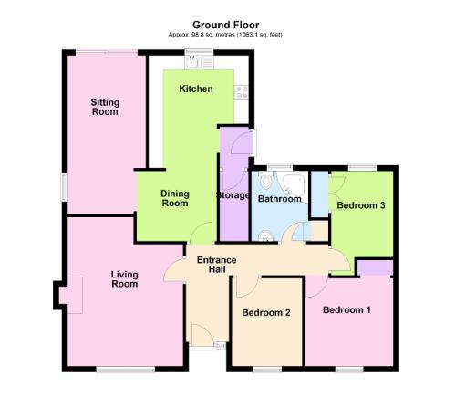 12, Marsh Lane, Barnetby floorplan