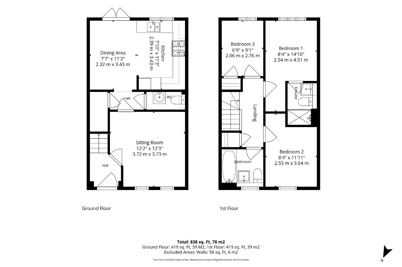 13, Winehouse Grove, Milton Keynes floorplan