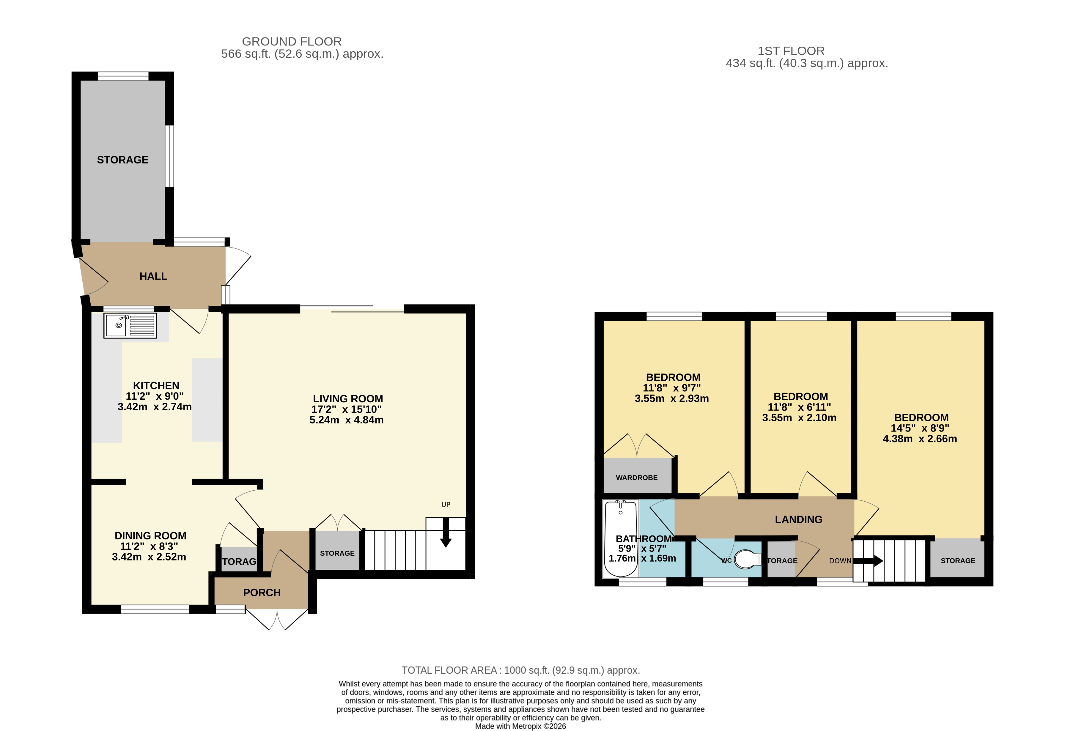 109, Greystoke Avenue, Bristol floorplan